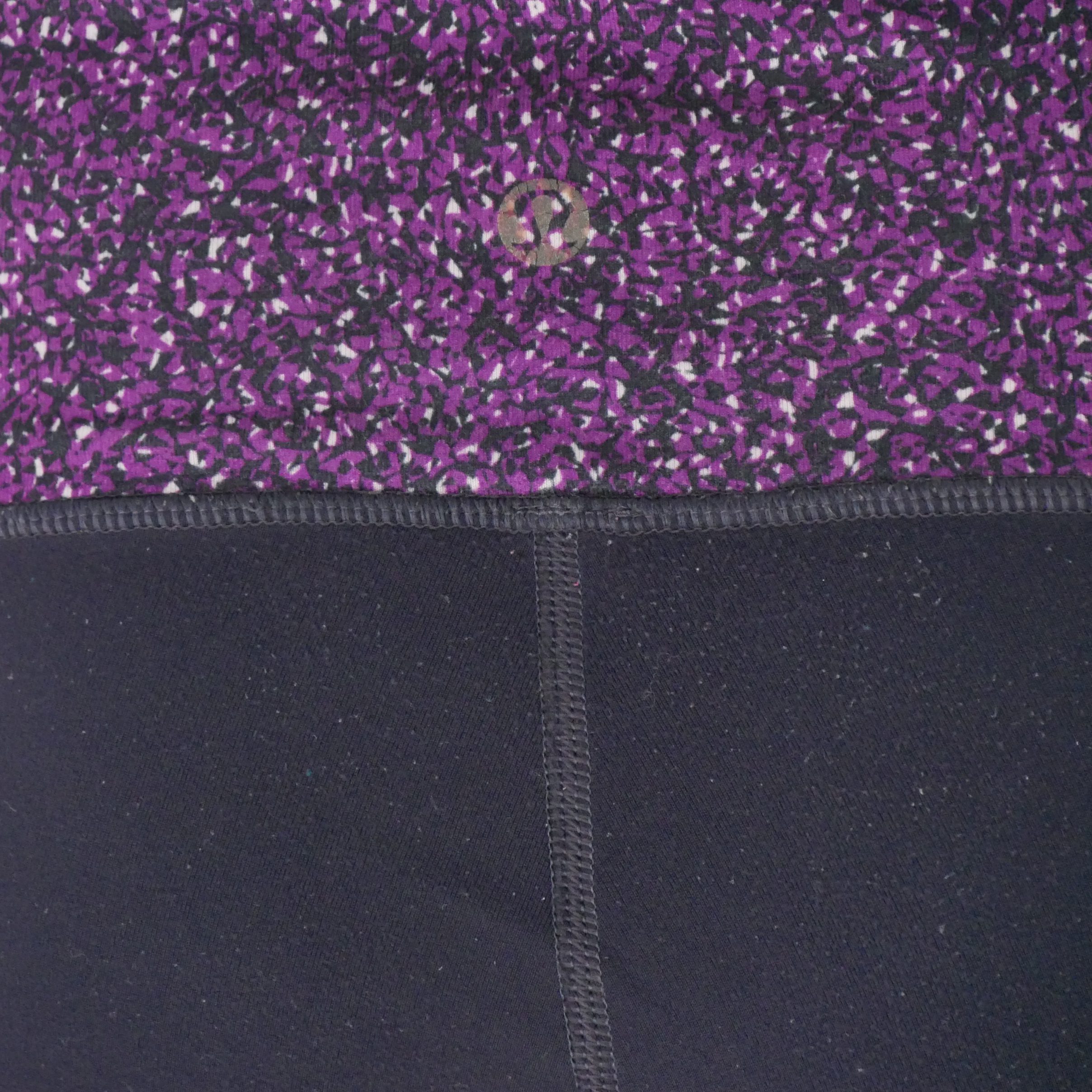 Leggings Femme  Yoga Course Violet 5