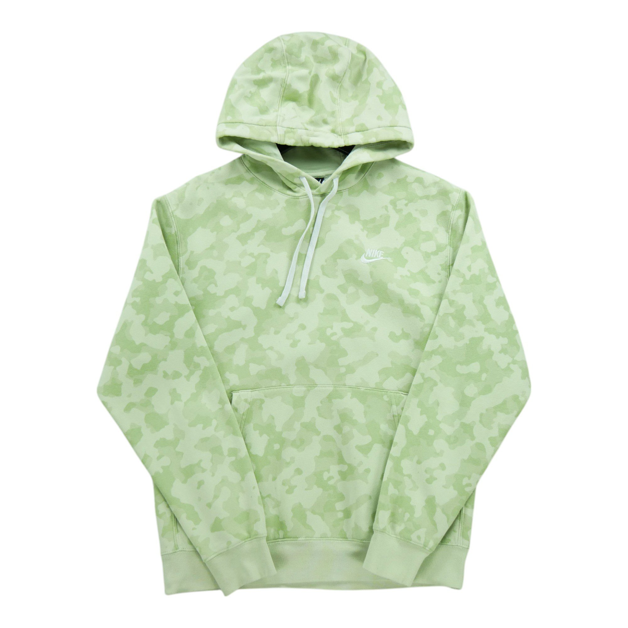 Sweat à capuche Homme  Camo Vert 1