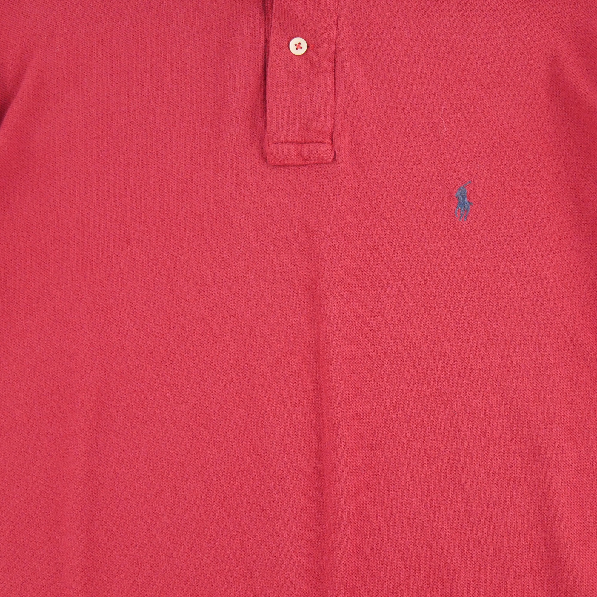 Polo manches courtes Homme  Rouge 4