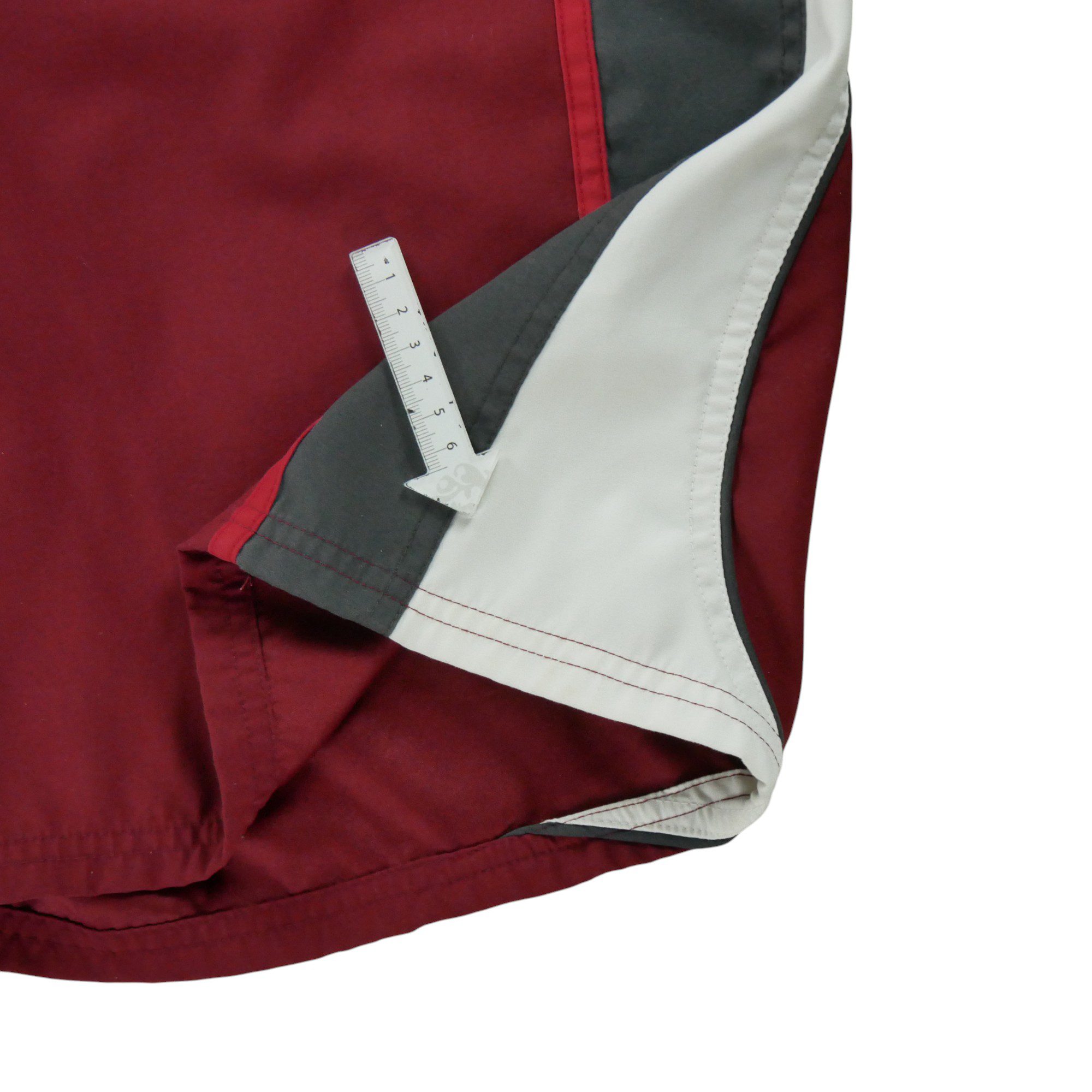 Short de bain Homme  solo Swoosh Rouge 4