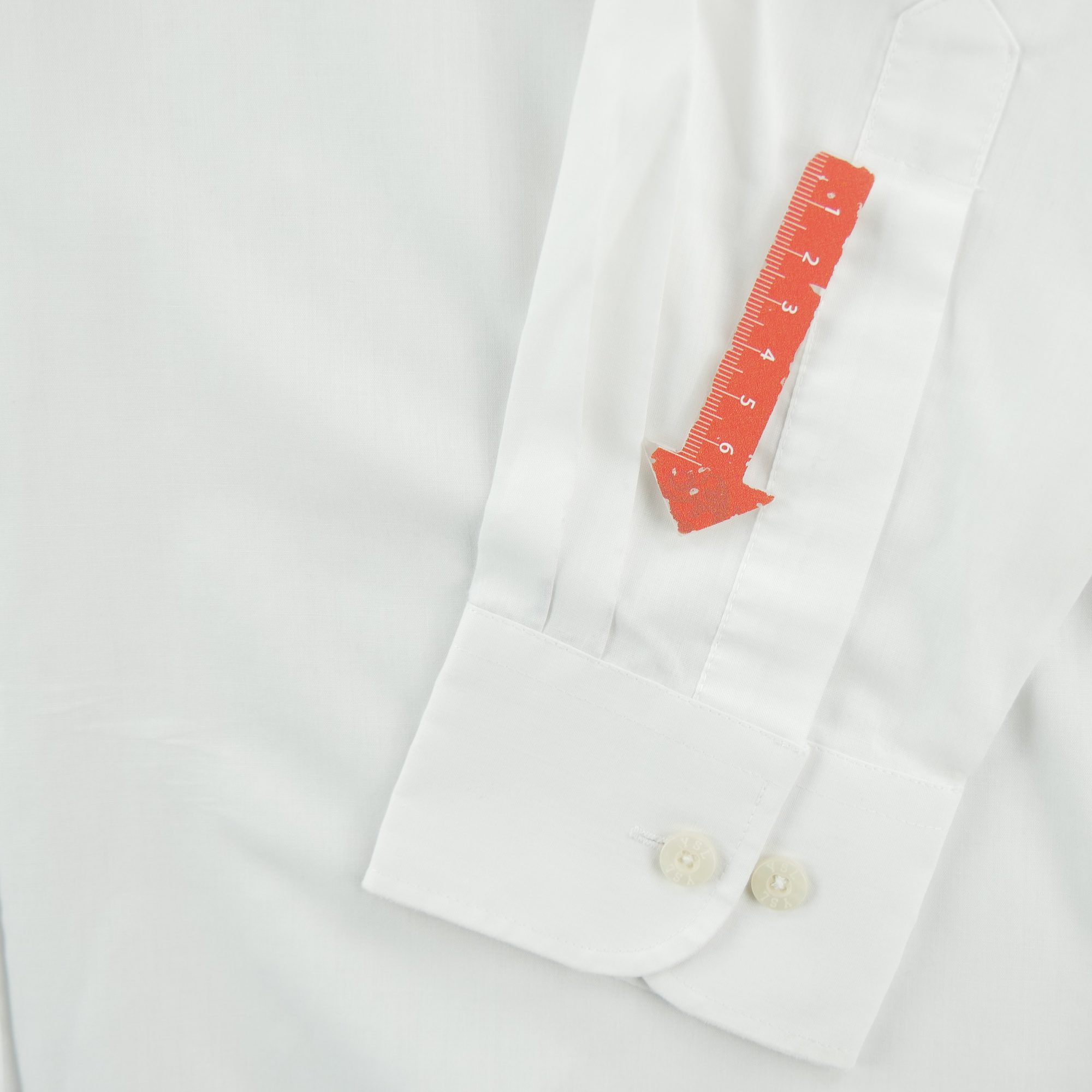 Chemise classiques Homme uni Blanc 7