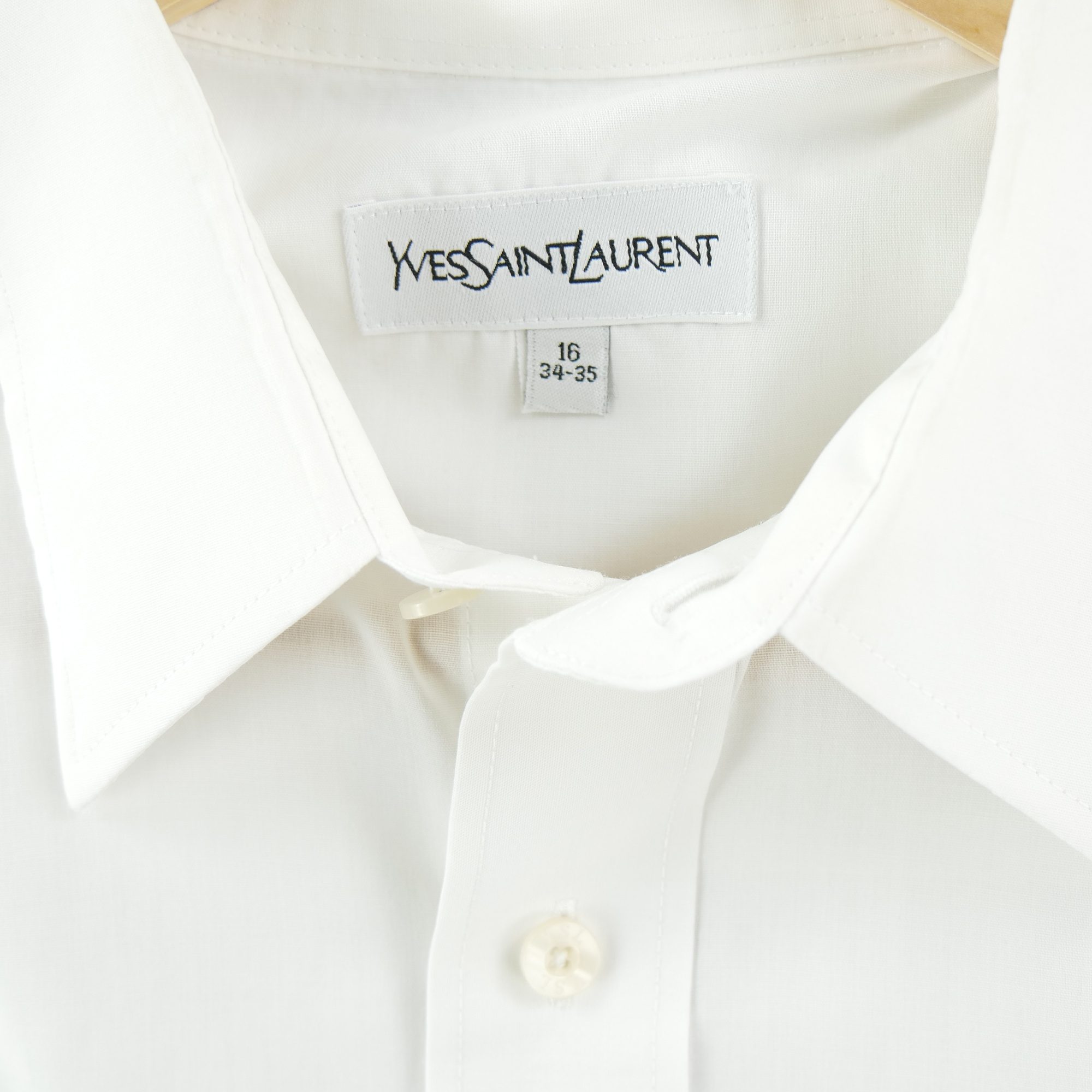 Chemise classiques Homme uni Blanc 8