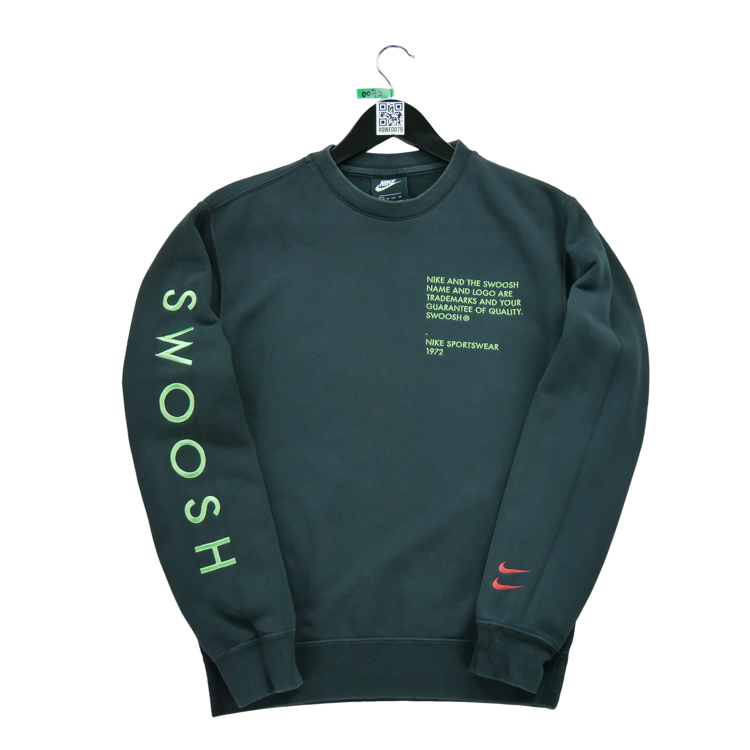 Sweat Homme  Swoosh Noir 1