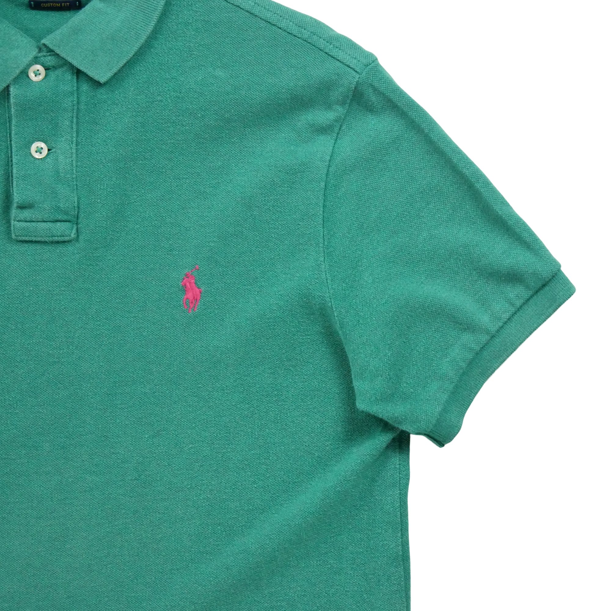 Polo manches courtes Homme  Vert 4