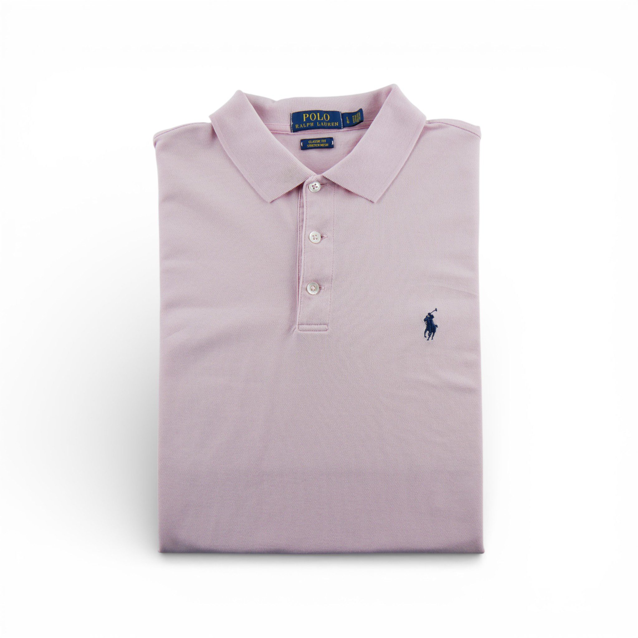 Polo manches courtes Homme  Rose 1