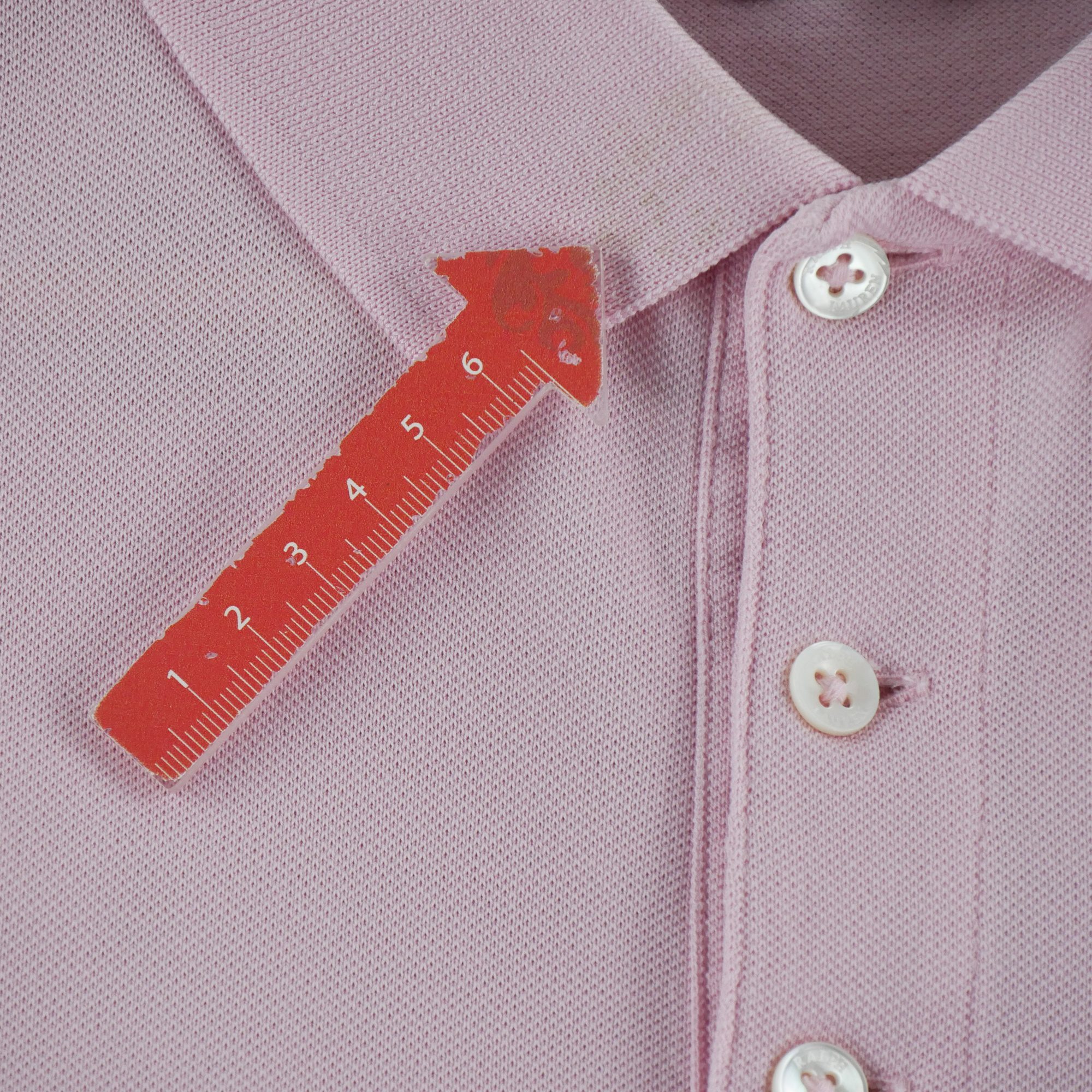 Polo manches courtes Homme  Rose 5