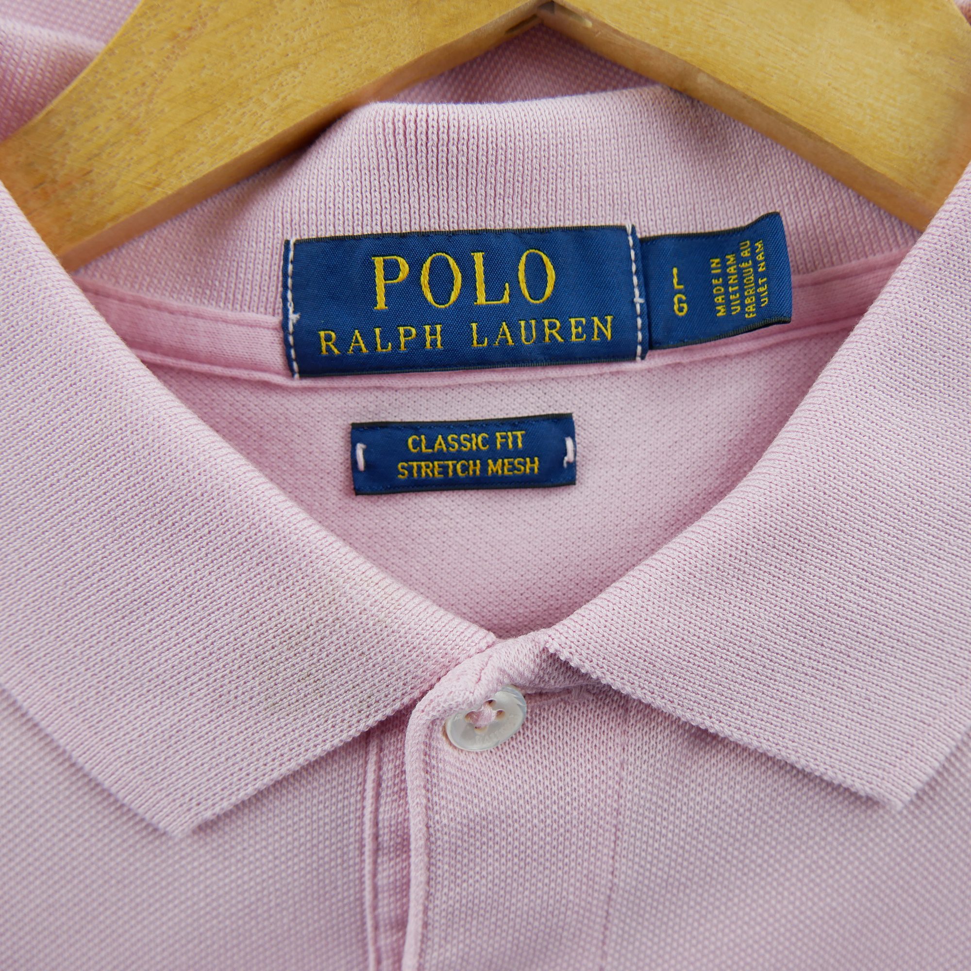 Polo manches courtes Homme  Rose 10