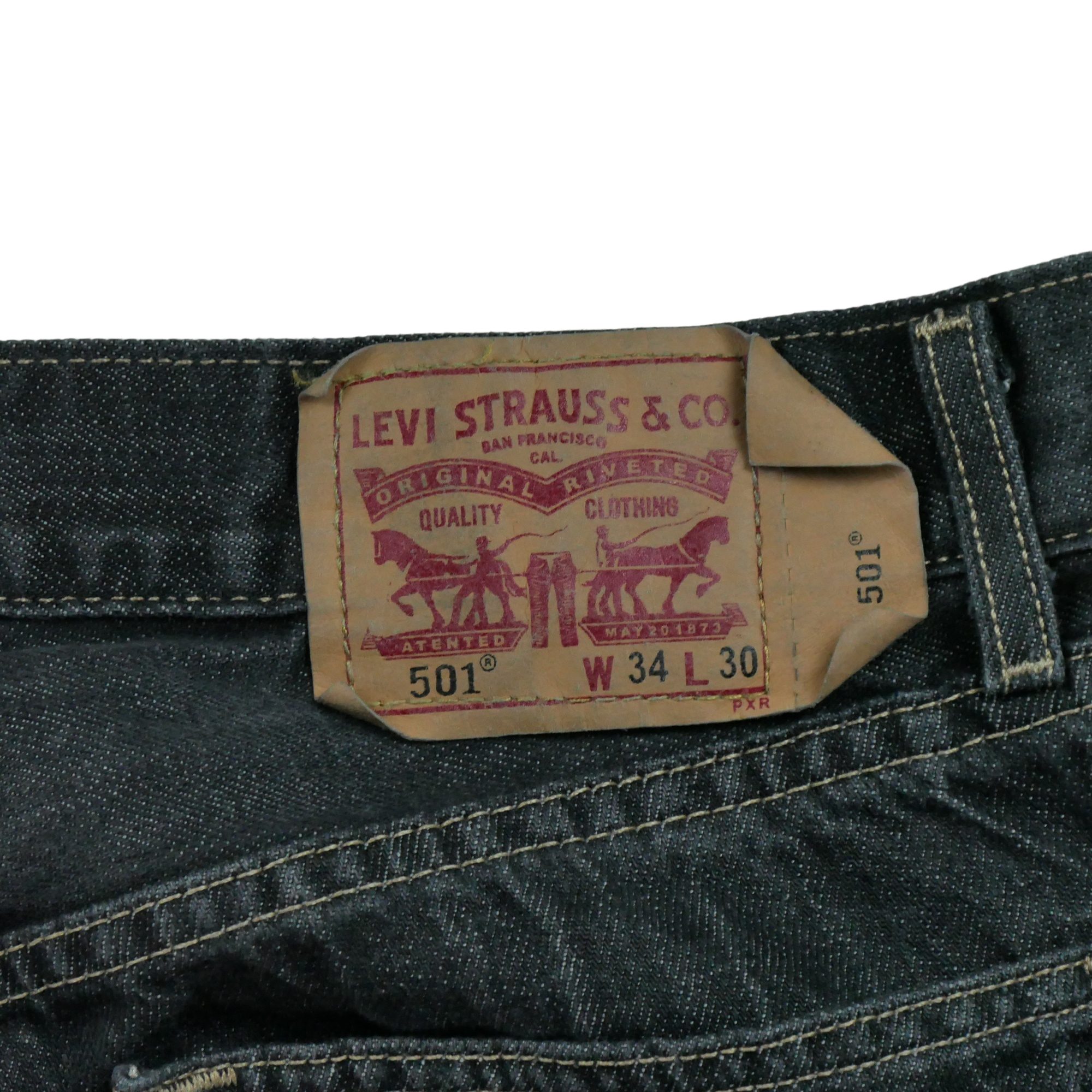 Jean Homme Levis 501 Noir 5