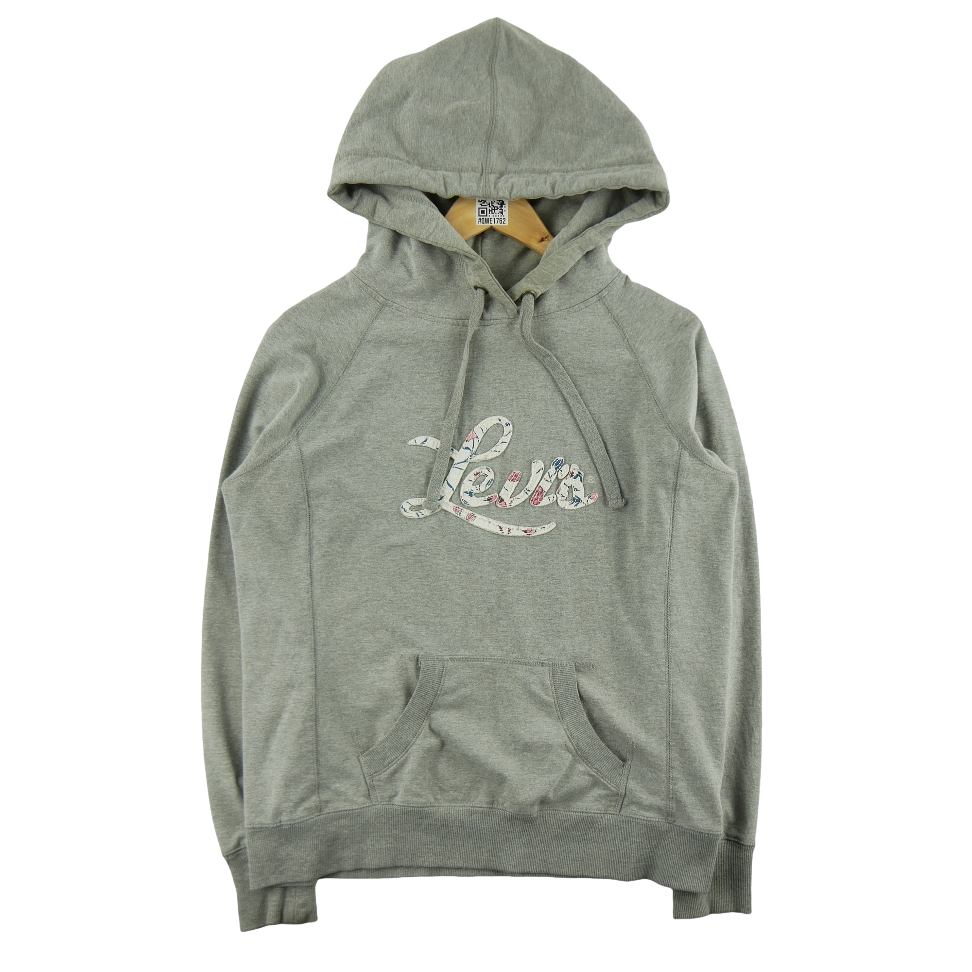 Sweat à capuche Femme  Levis Gris 1