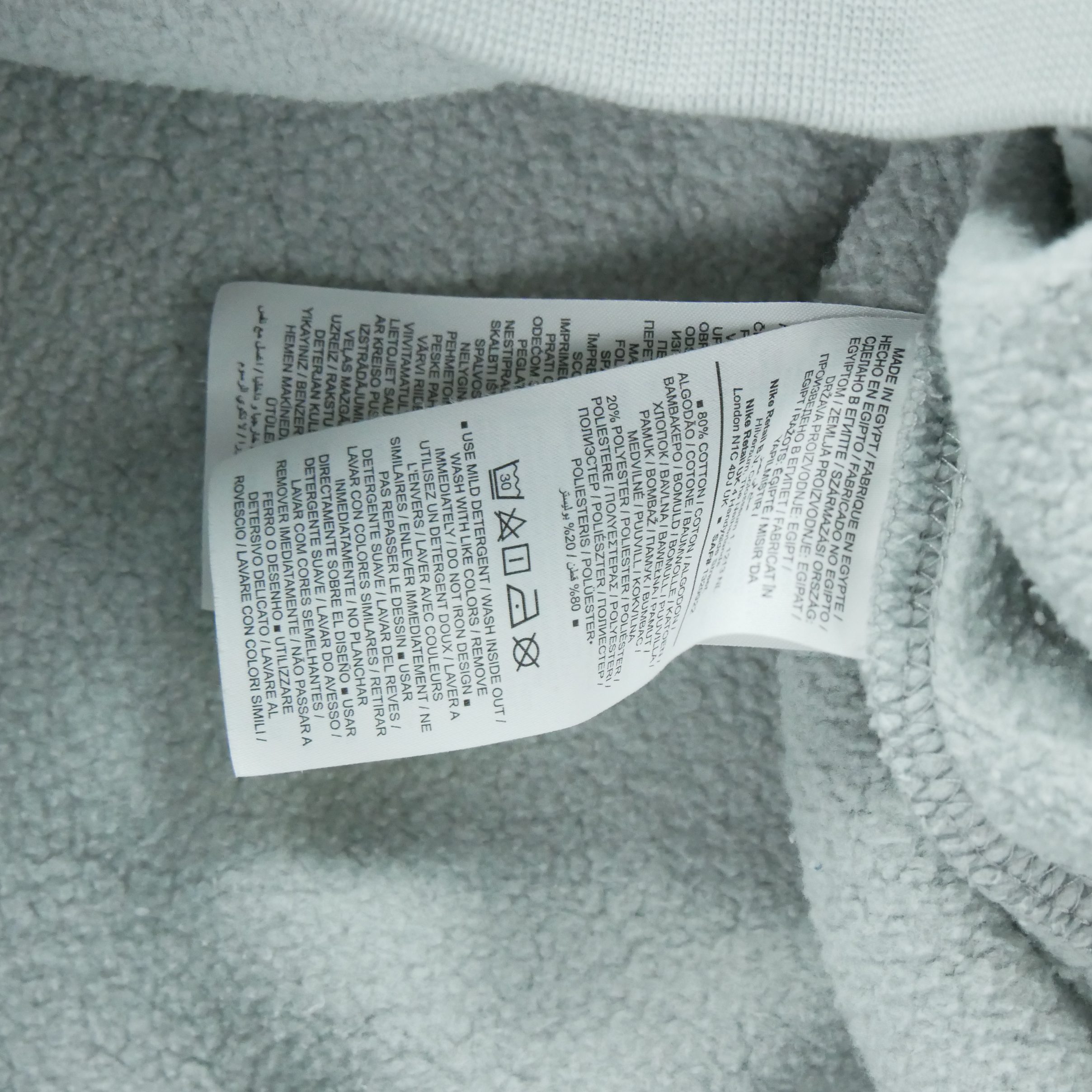 Sweat Homme  Gris 5