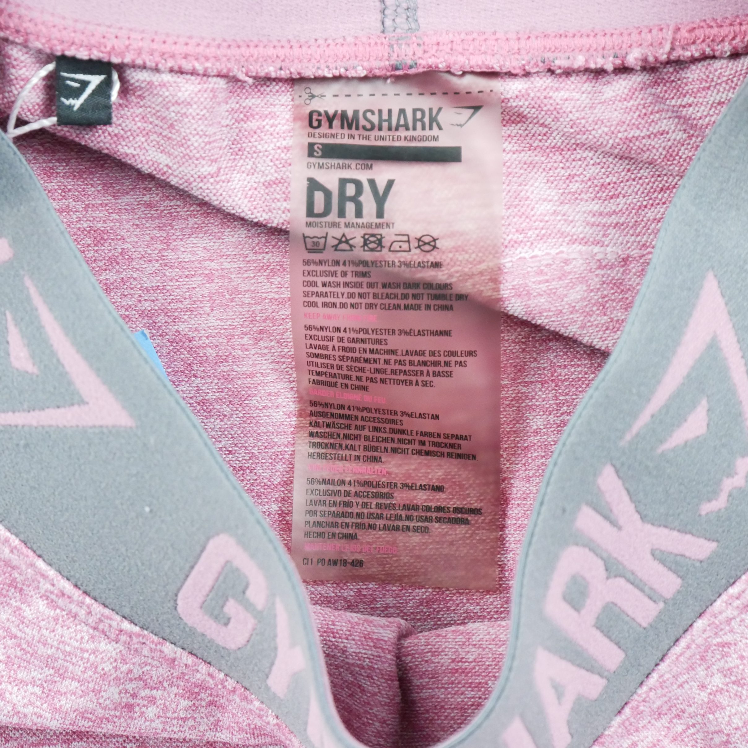 Leggings Femme  Dry Fitness Yoga Rose 6