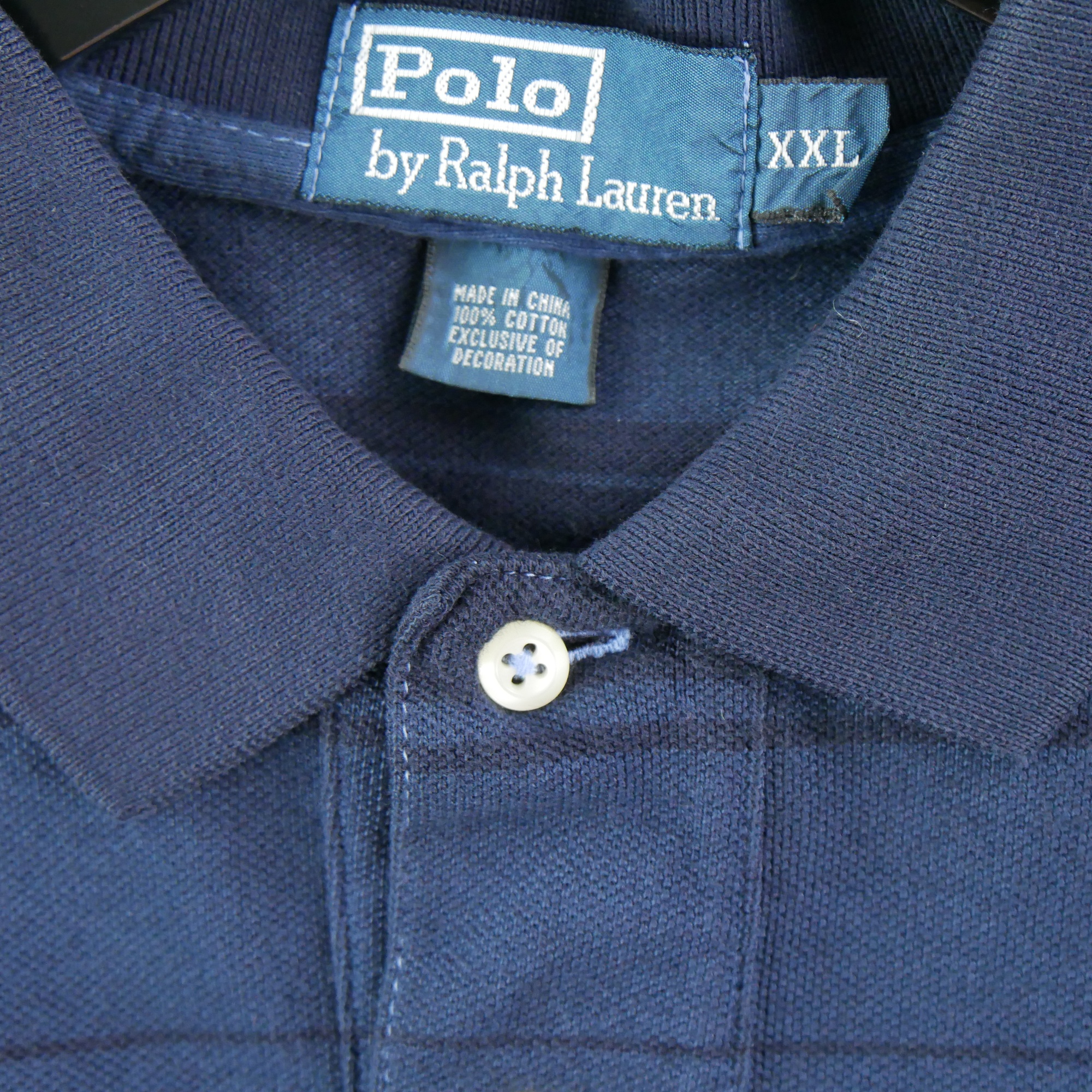 Polo manches courtes Homme  Marine 5