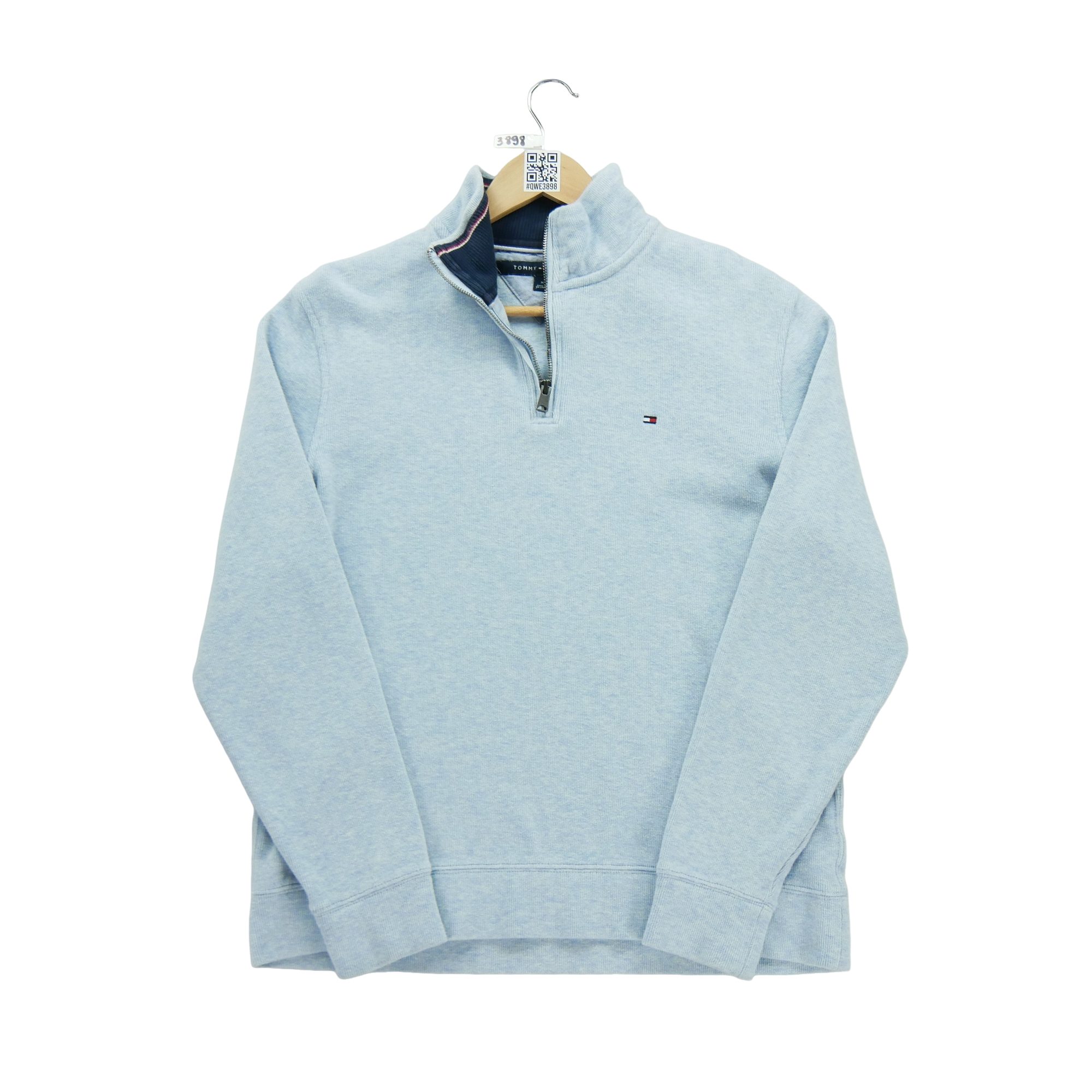 Pull Homme demi-zippée Bleu clair - Excellent état