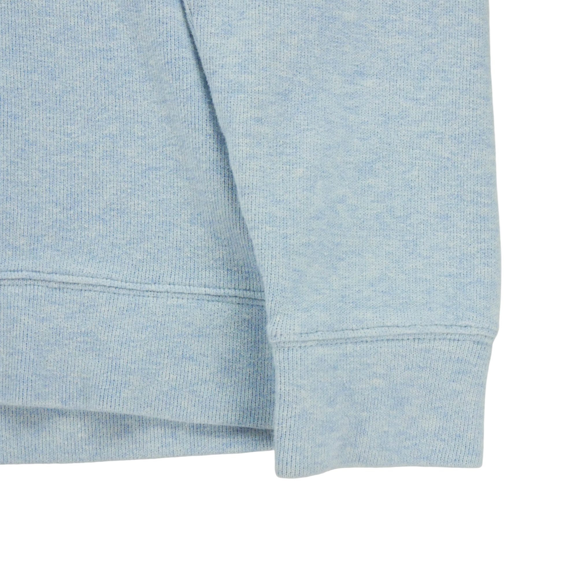 Pull Homme  demi-zippée Bleu clair 5
