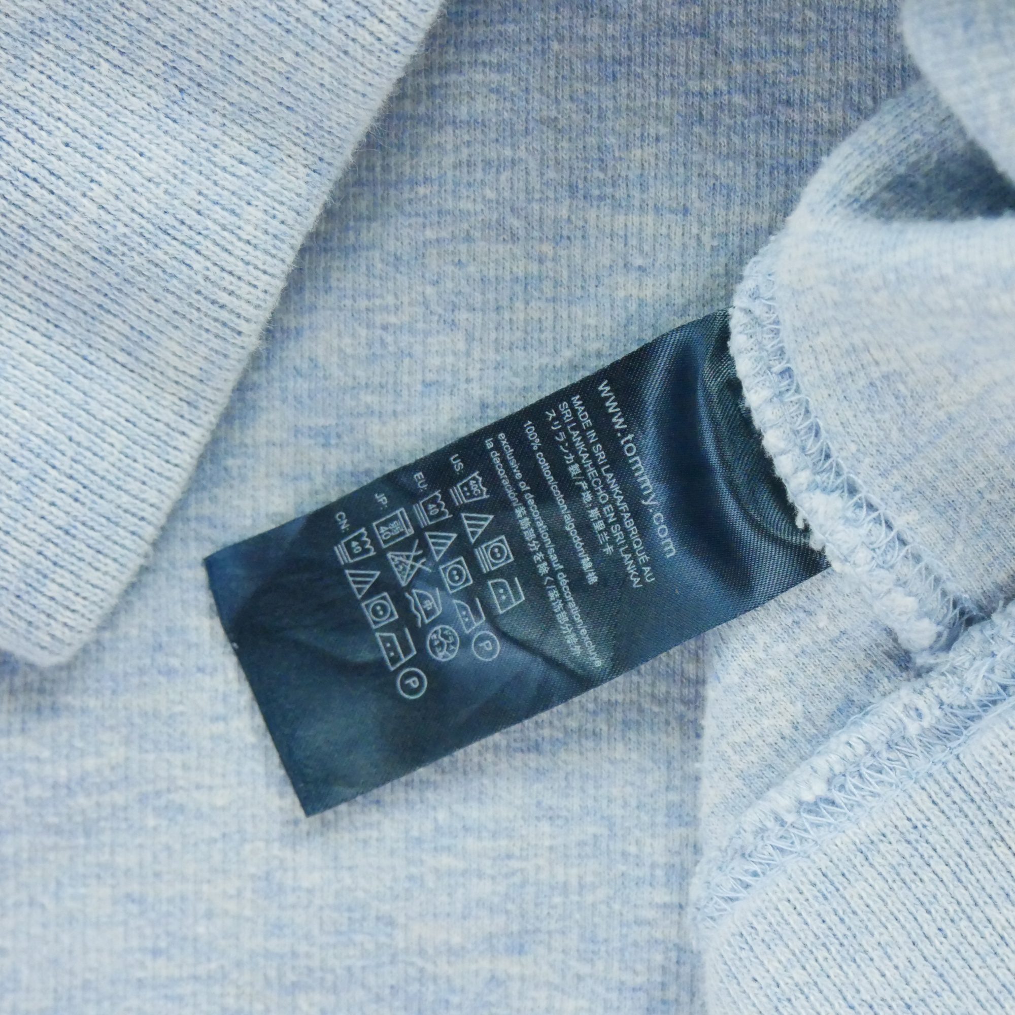 Pull Homme  demi-zippée Bleu clair 7