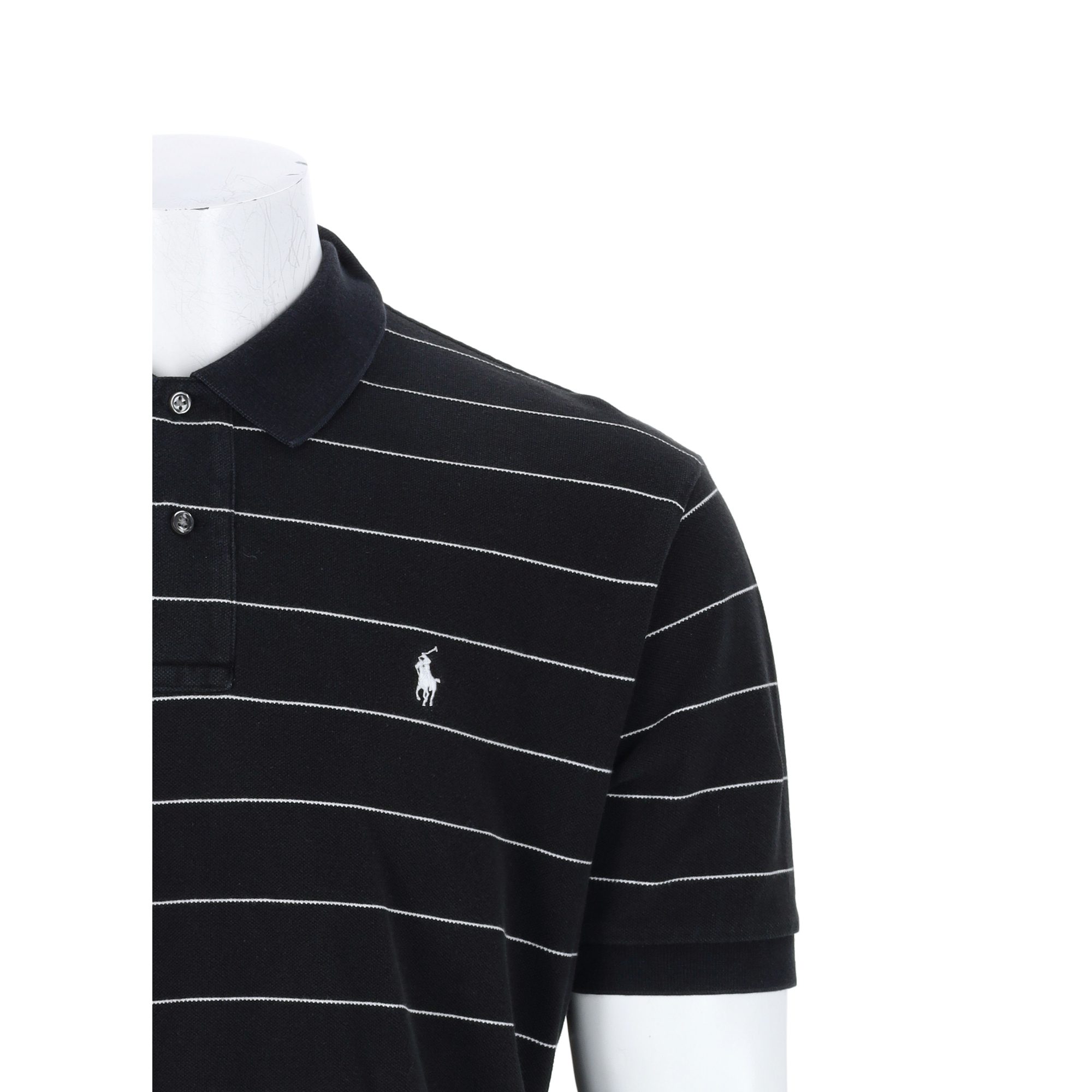 Polo manches courtes Homme  Noir 6