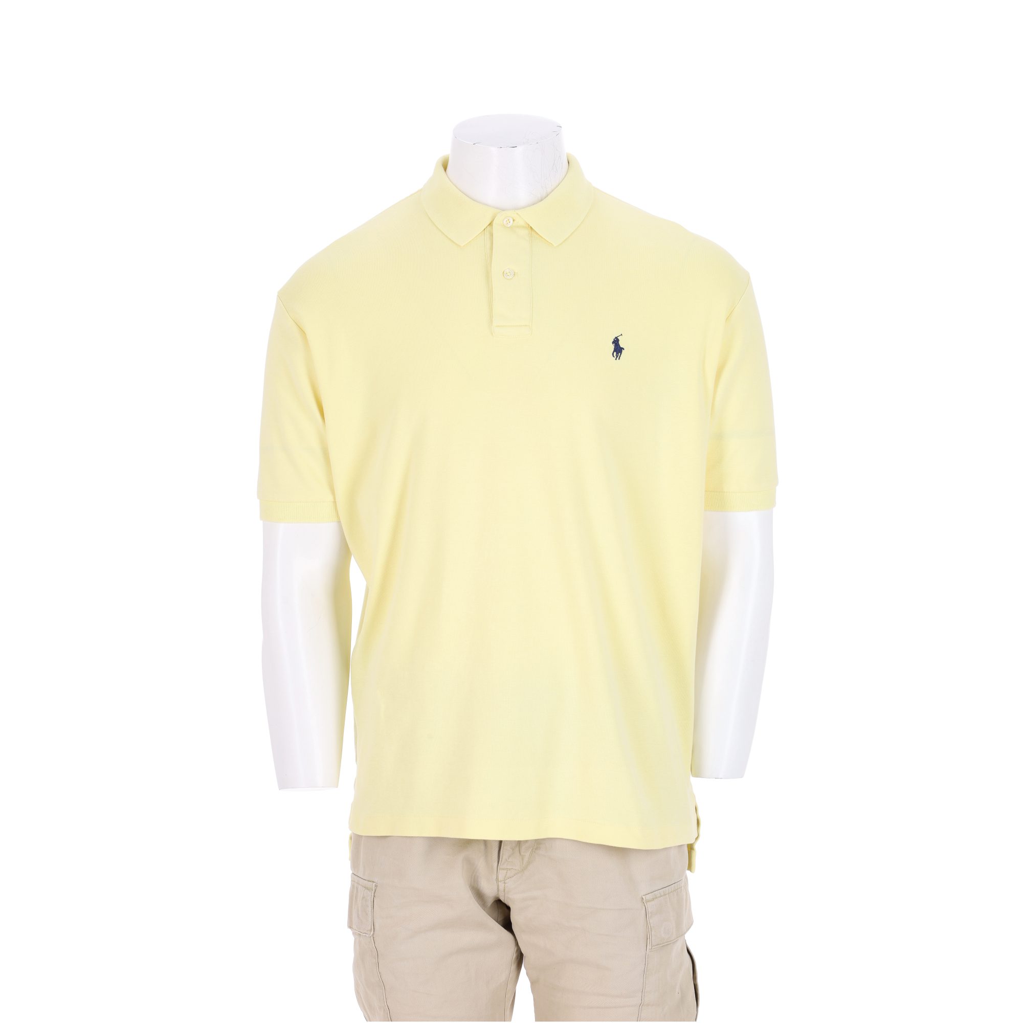 Polo manches courtes Homme  Jaune 1
