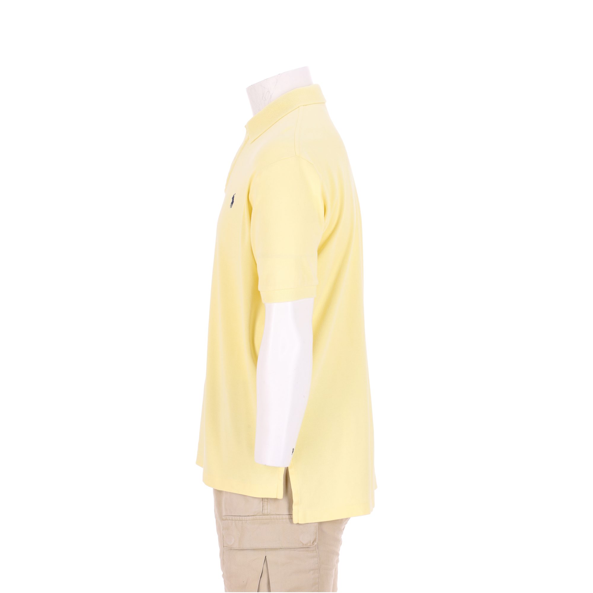 Polo manches courtes Homme  Jaune 3