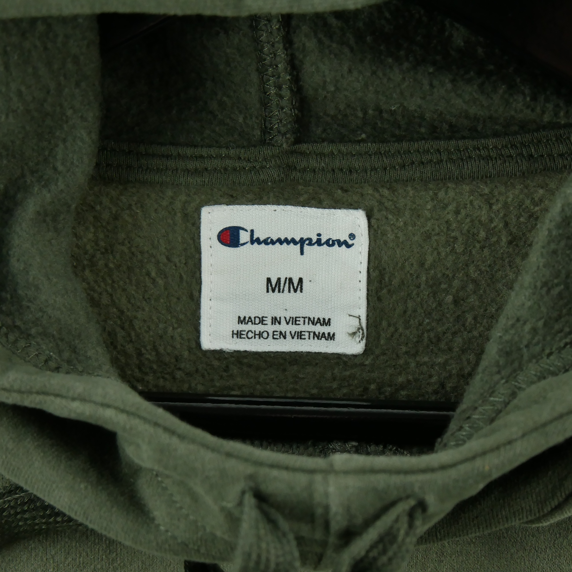Sweat à capuche Homme  Kaki 5