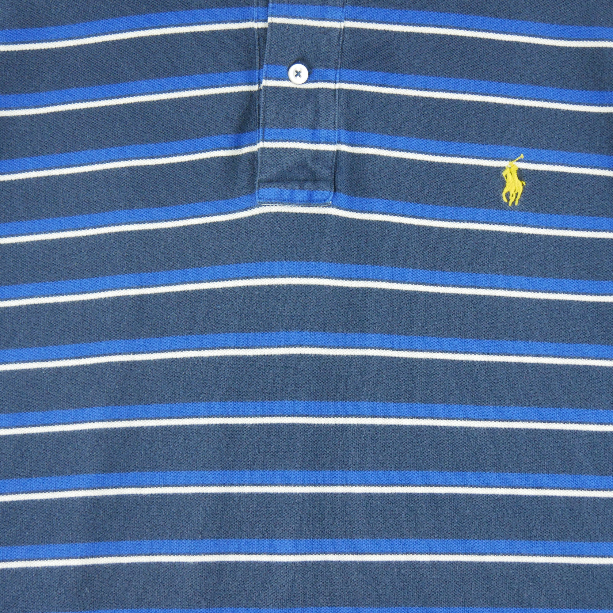 Polo manches courtes Homme  Bleu 4