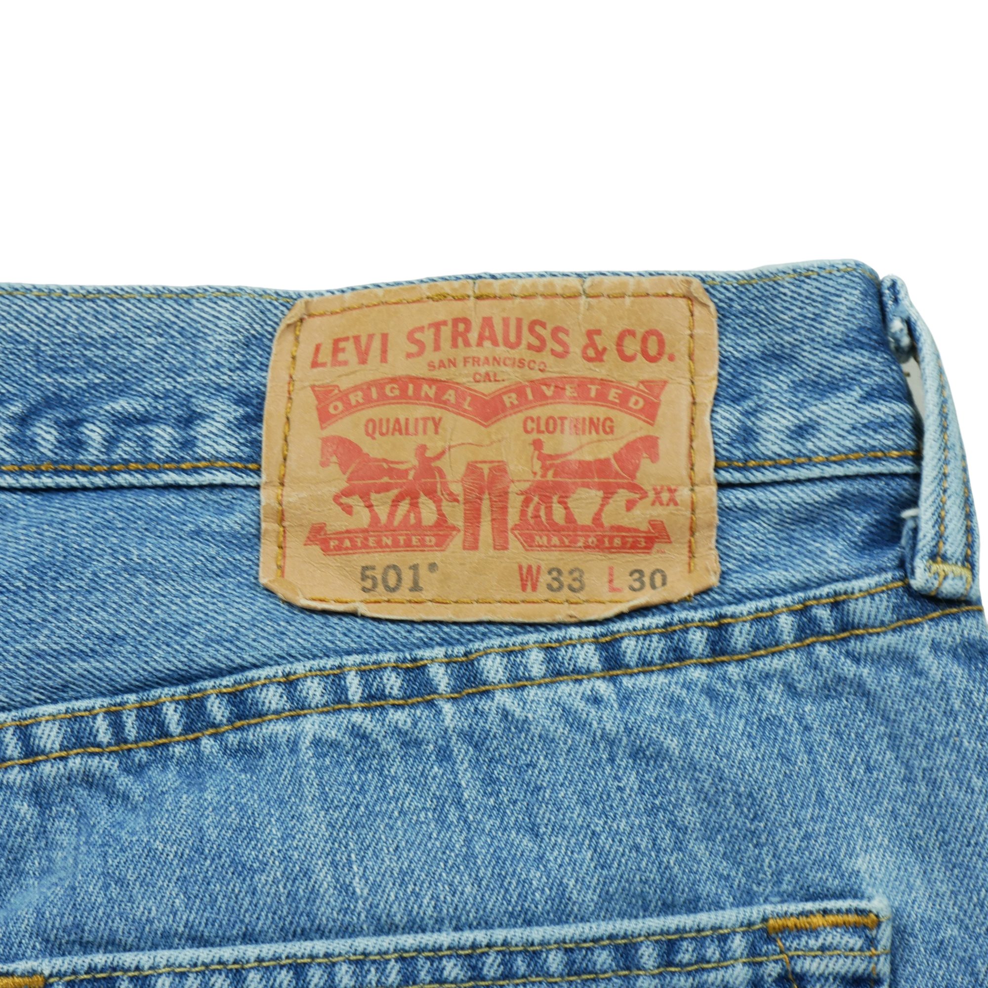 Jean Homme Levis 501 Bleu 6