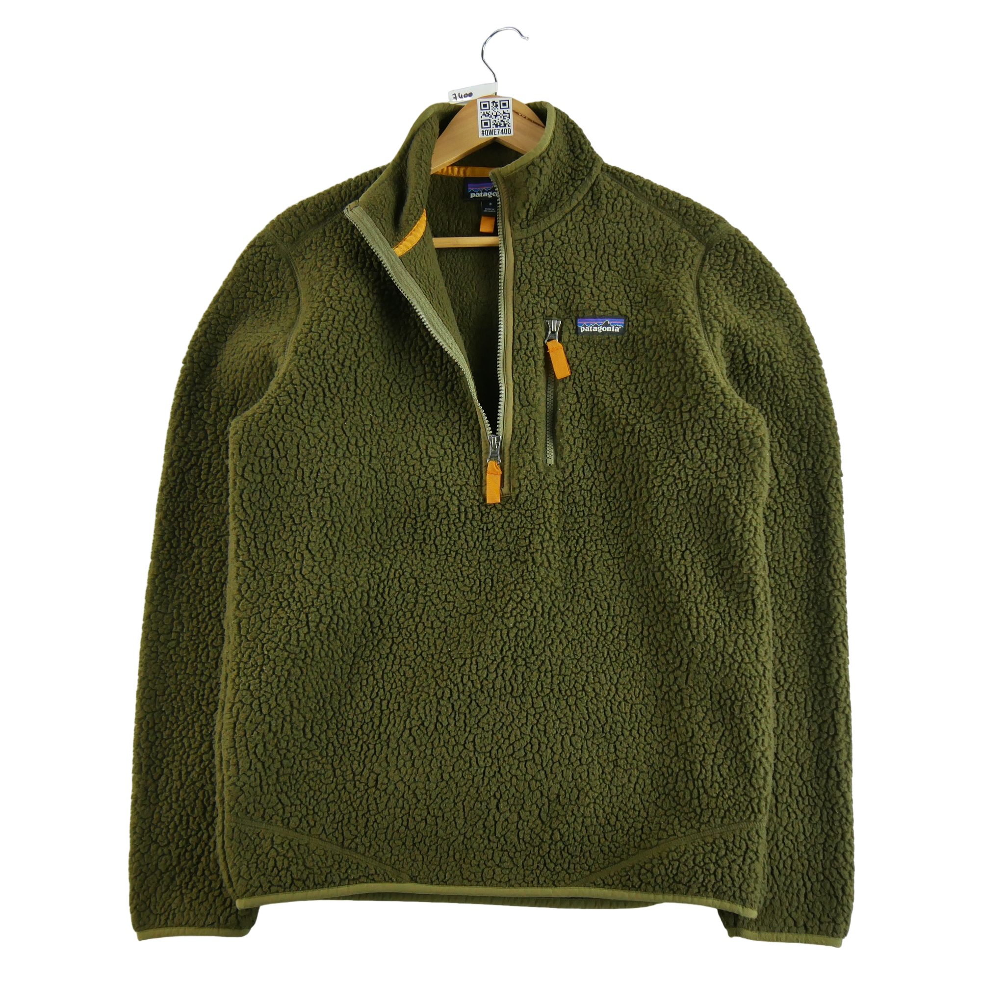 Pull polaire Homme  Retro Kaki 1