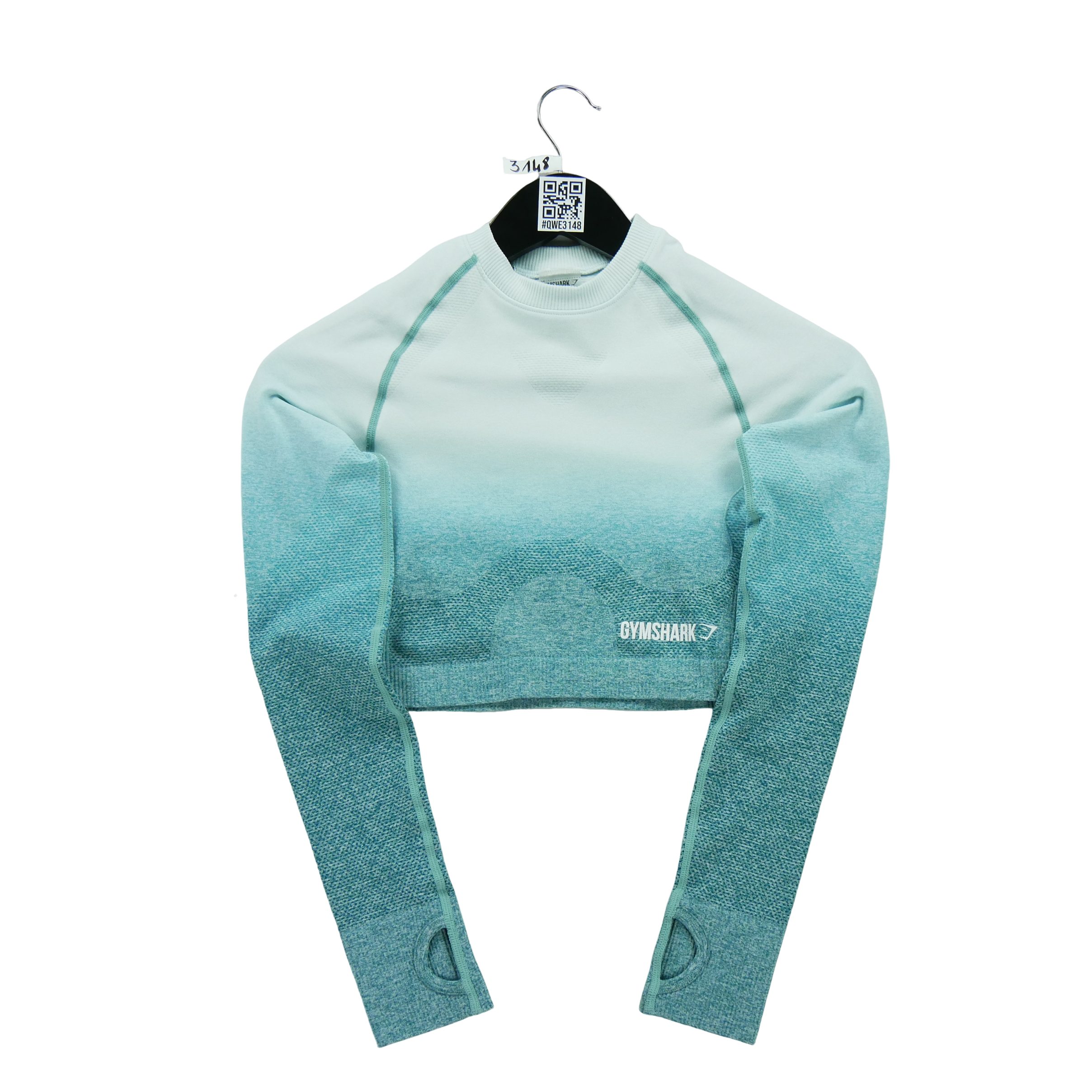 T-shirt Femme  Fitness Yoga Turquoise 1