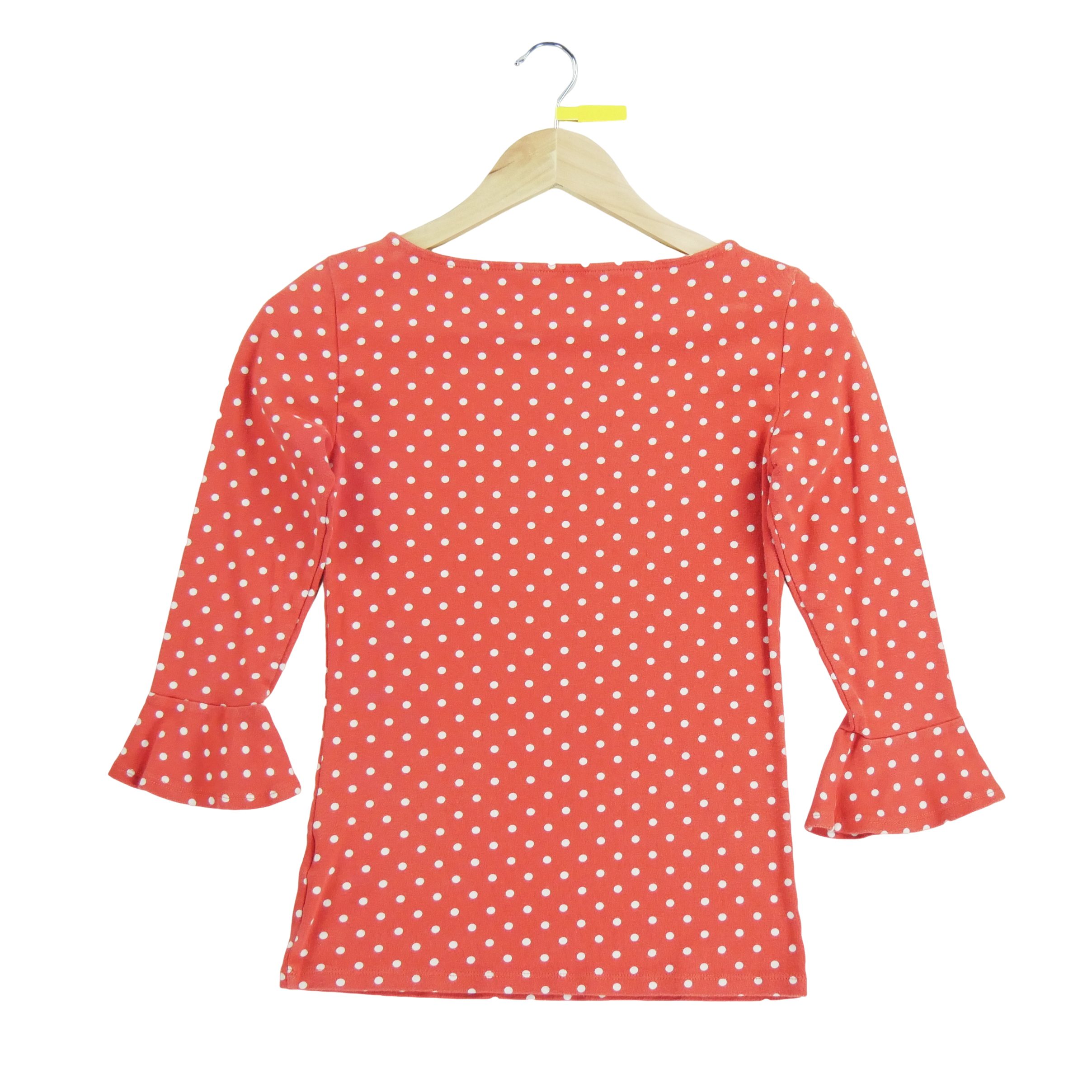 T-shirt manches longues Femme  Orange 2