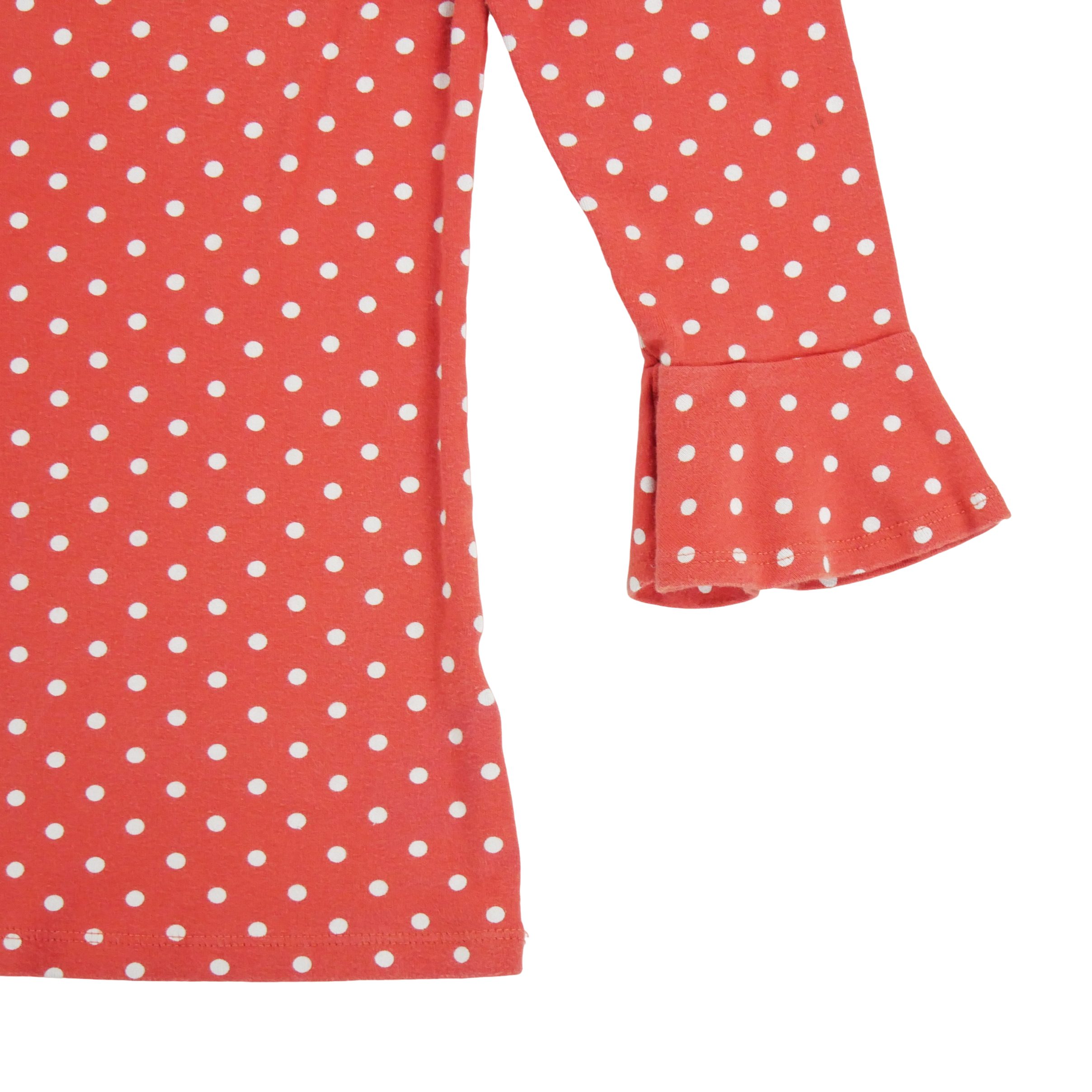 T-shirt manches longues Femme  Orange 3