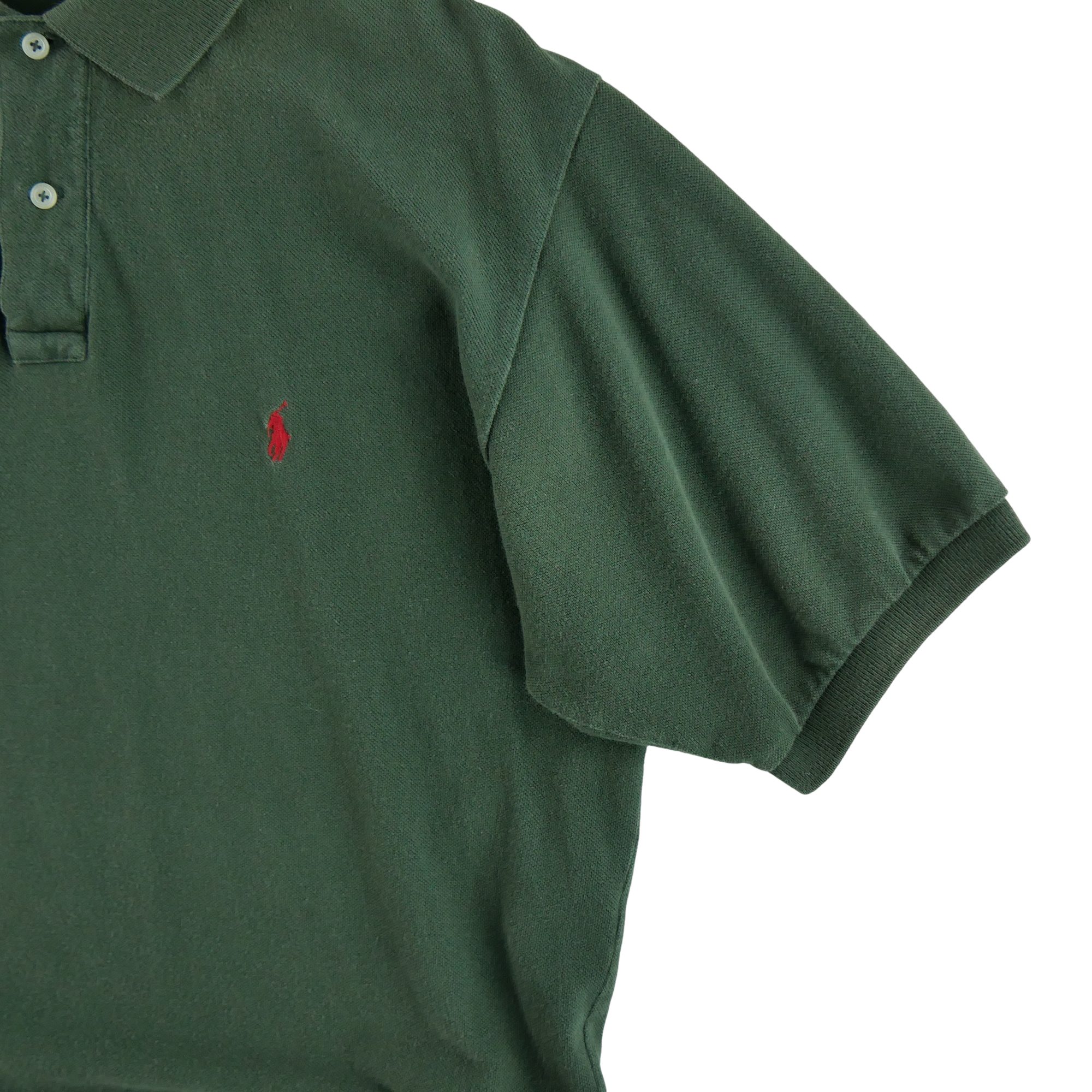 Polo manches courtes Homme  Kaki 4