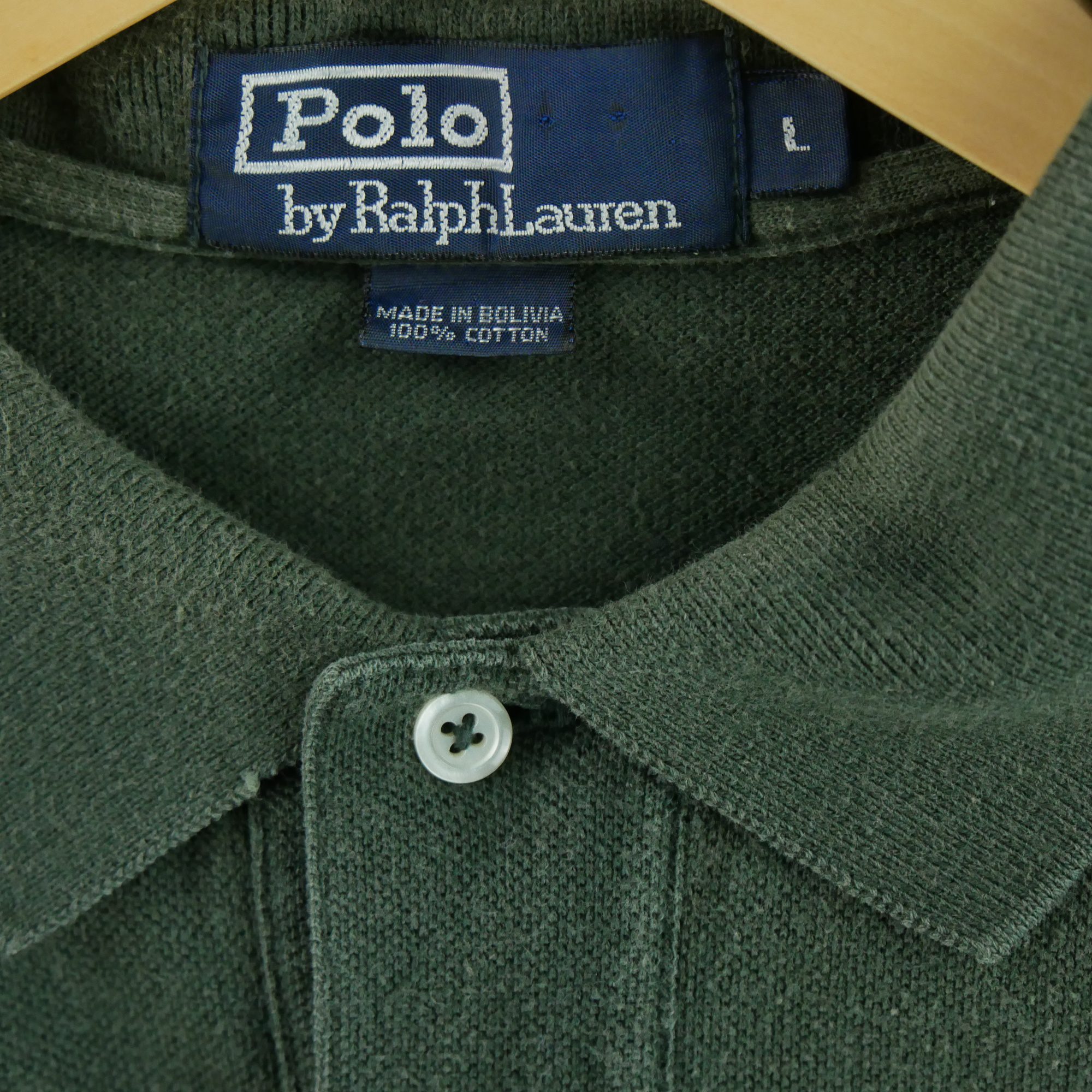 Polo manches courtes Homme  Kaki 5