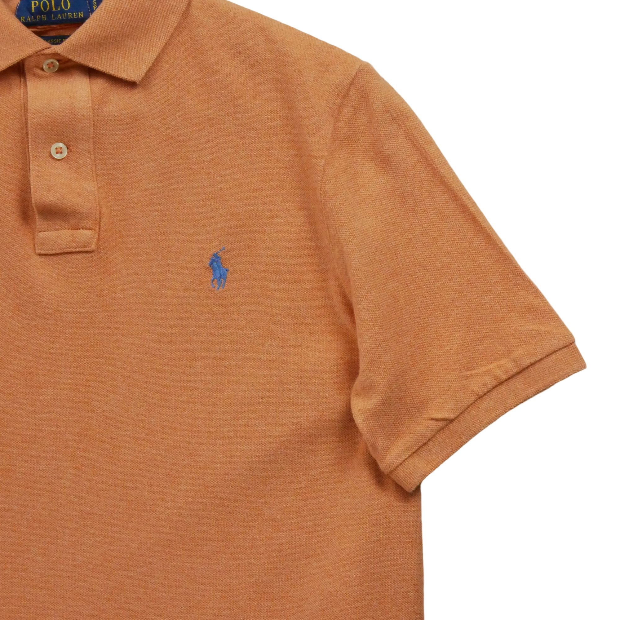 Polo manches courtes Homme  Orange 4