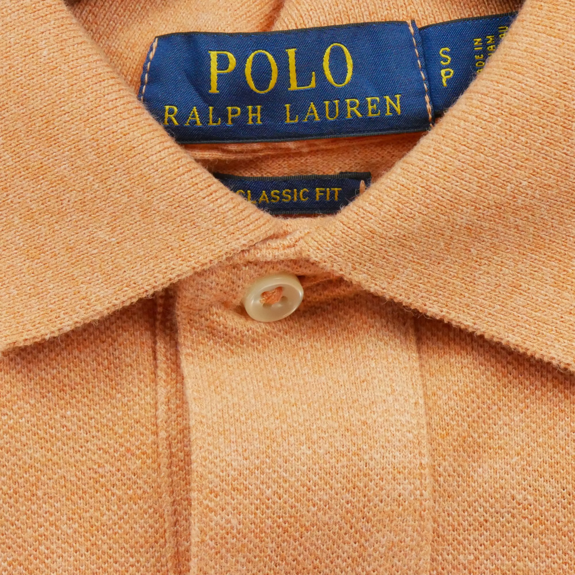 Polo manches courtes Homme  Orange 5