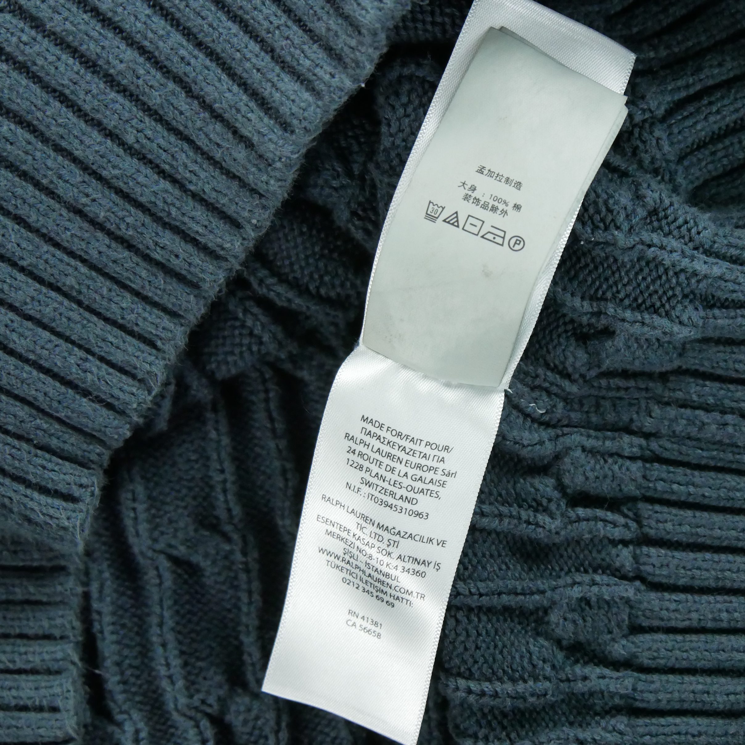 Pull Femme Torsadé Bleu 6