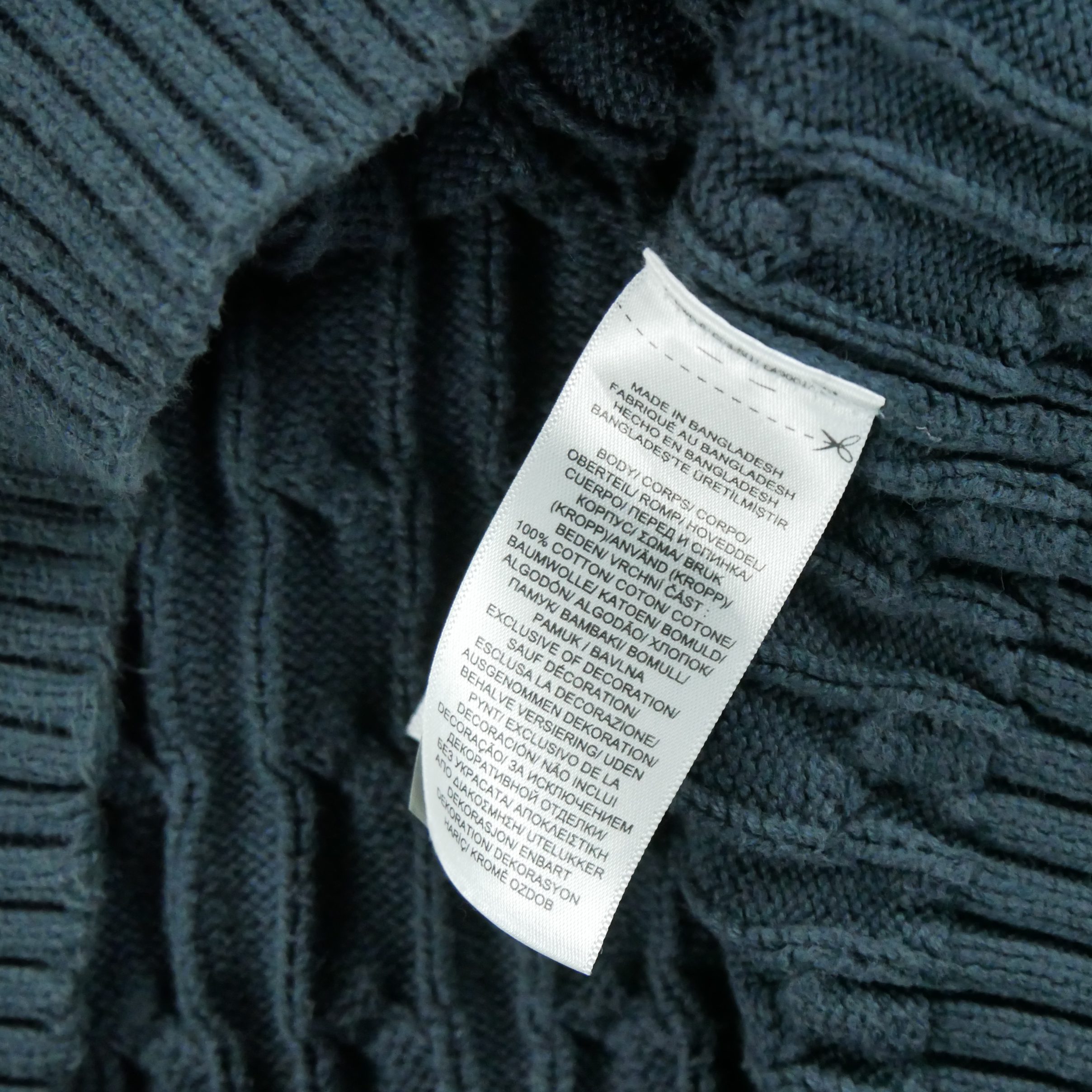 Pull Femme Torsadé Bleu 7
