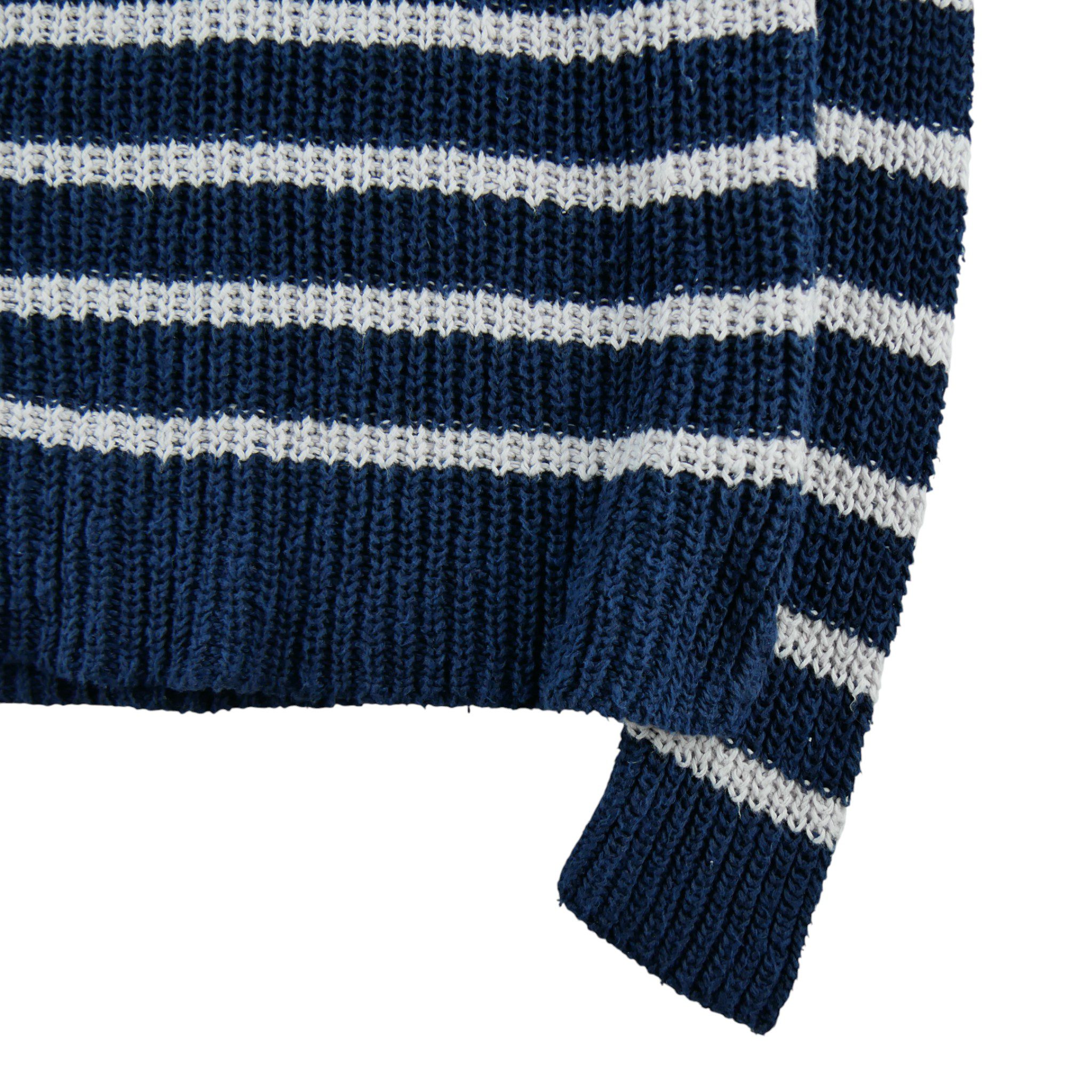 Pull Femme  en lin Marine 3