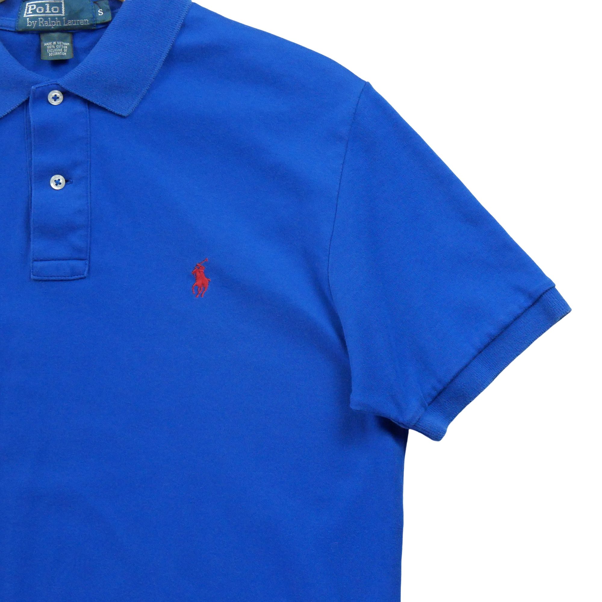 Polo manches courtes Homme  Bleu 4
