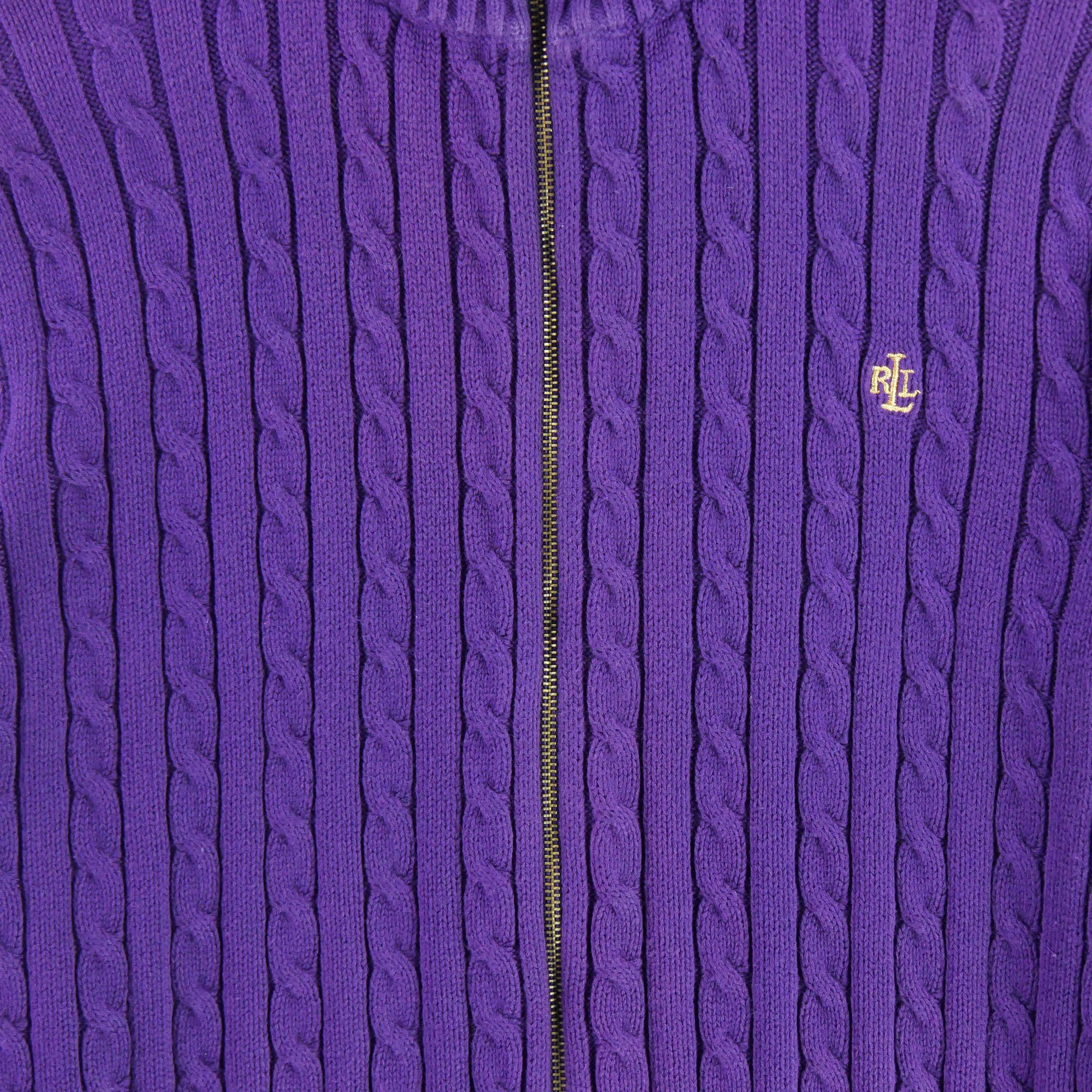 Pull Femme  full zip Violet 4