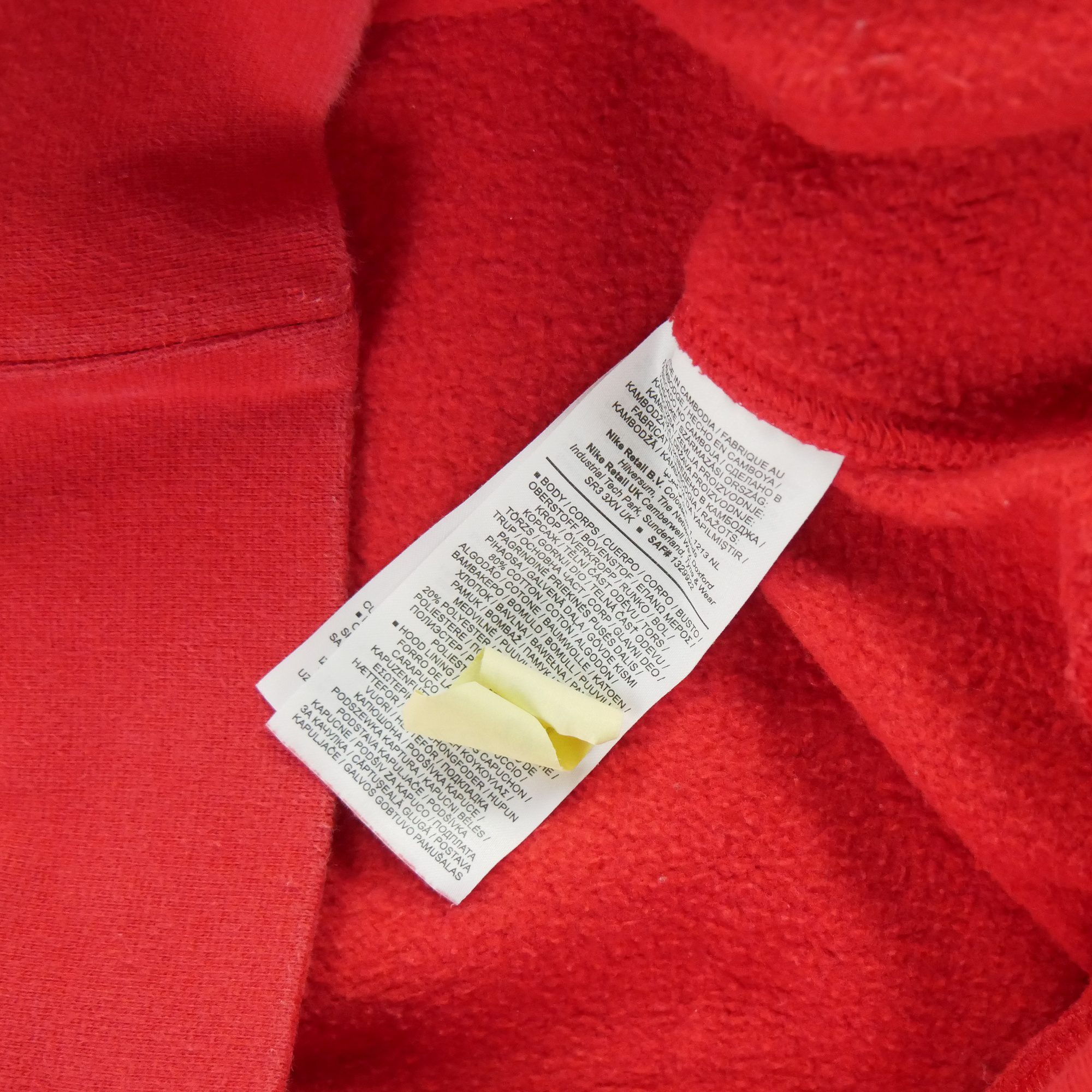 Sweat à capuche Homme  Rouge 6