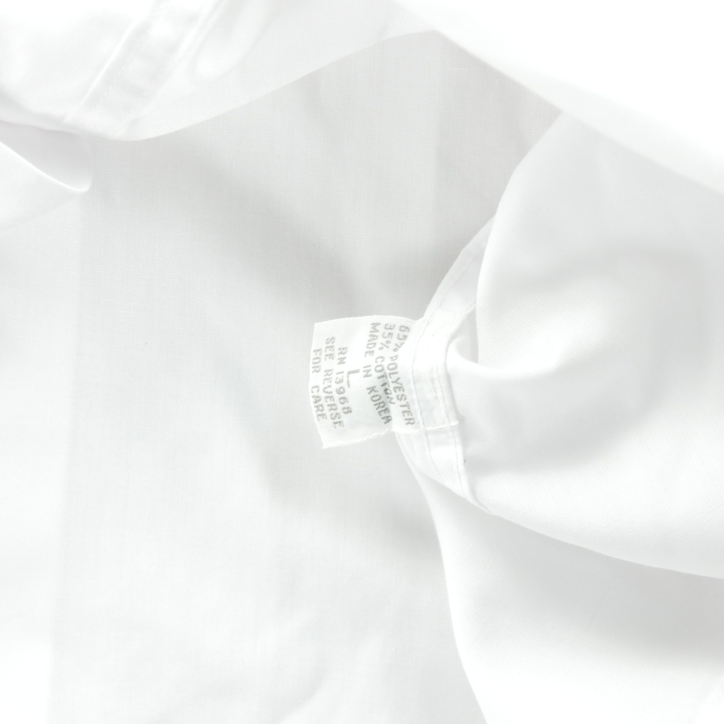 Chemise classique Homme uni Blanc 10