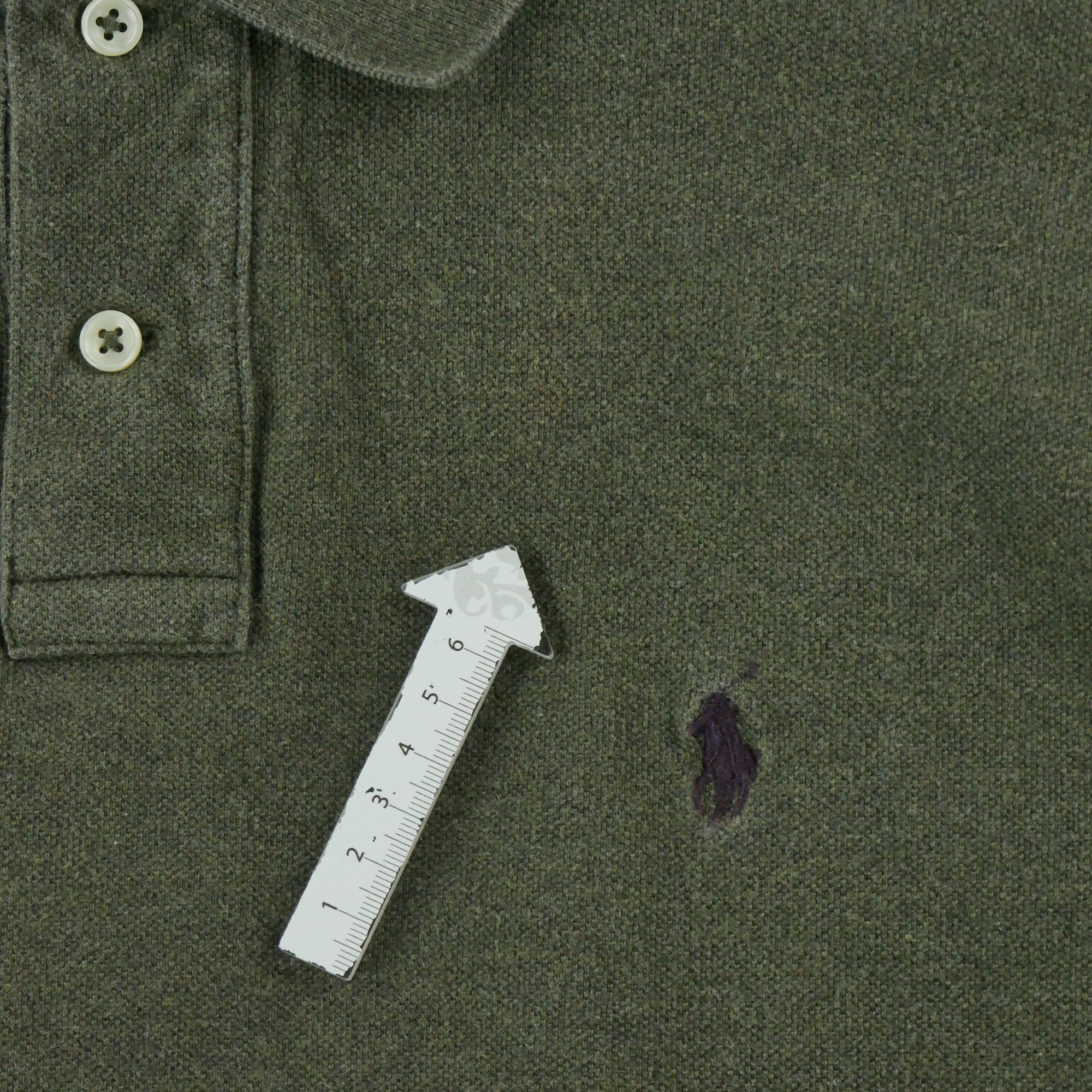Polo manches courtes Homme  Vert 5