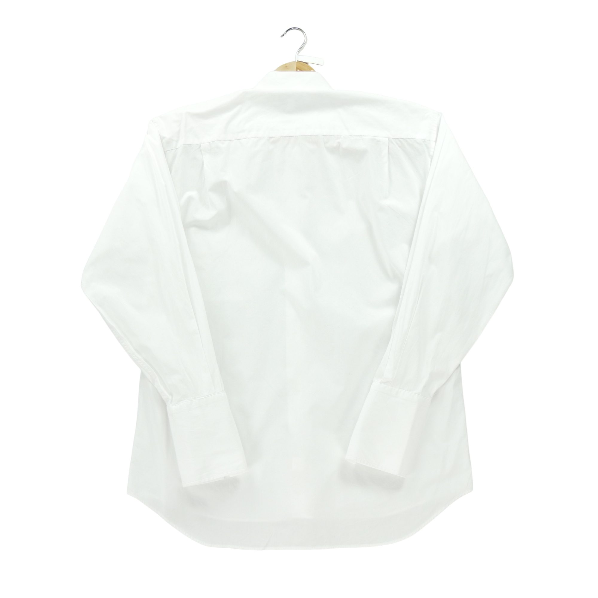 Chemise classique Homme uni Blanc 3