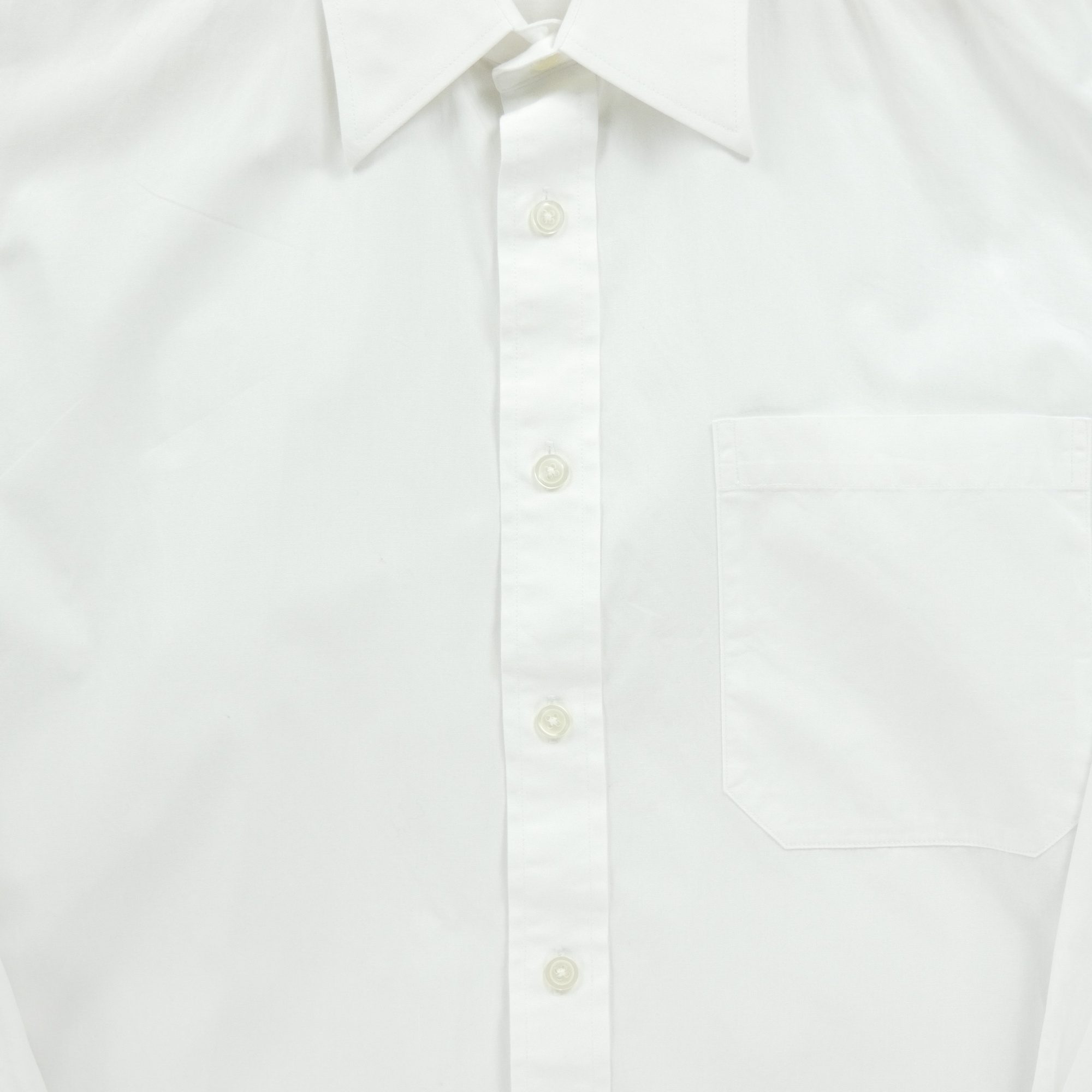 Chemise classique Homme uni Blanc 4
