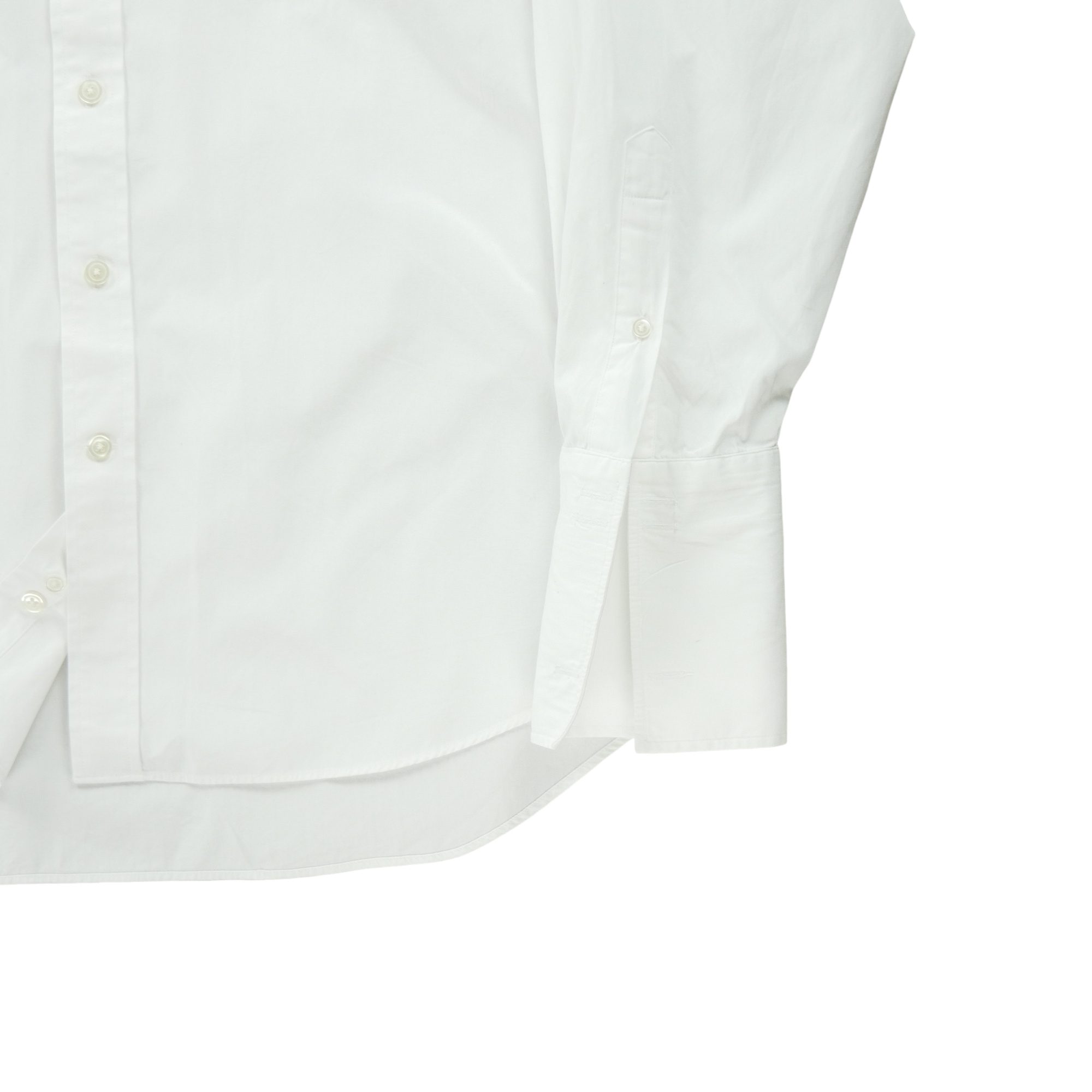 Chemise classique Homme uni Blanc 5