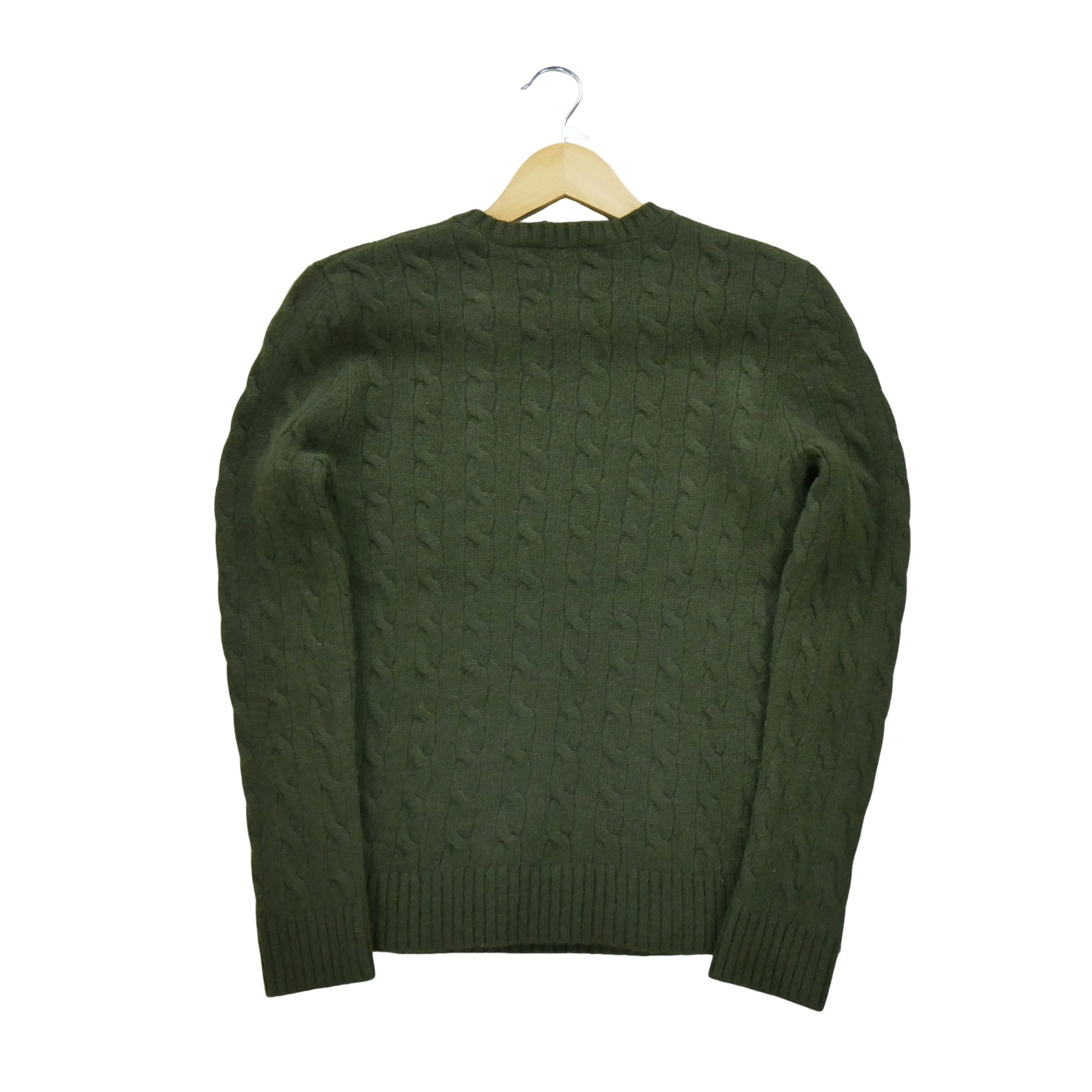 Pull Femme  en Laine et Cachemire Vert 2