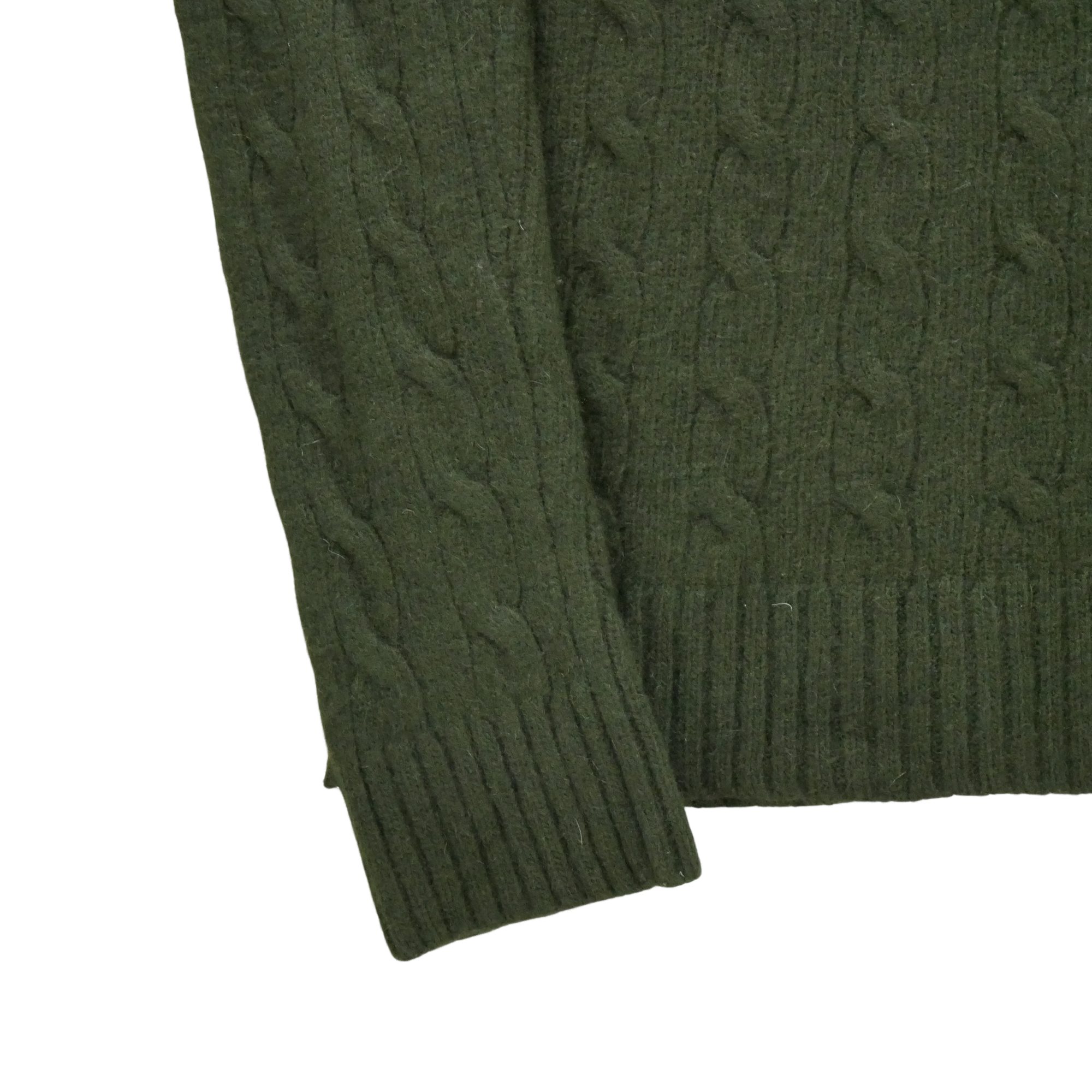 Pull Femme  en Laine et Cachemire Vert 4