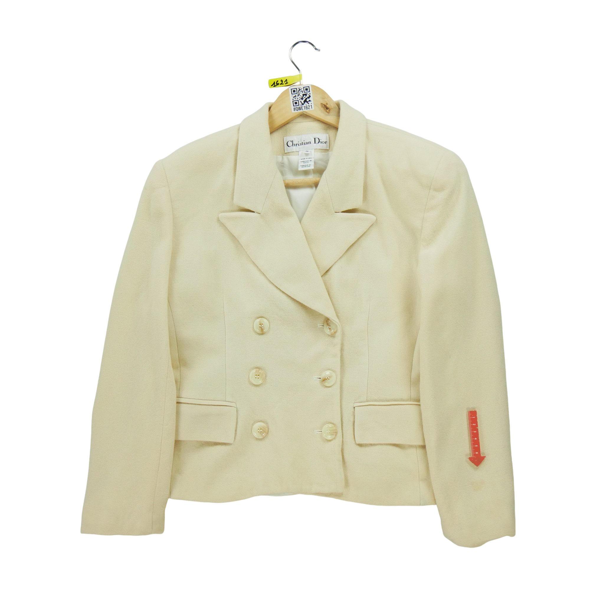 Veste Femme  100% laine Jaune 5