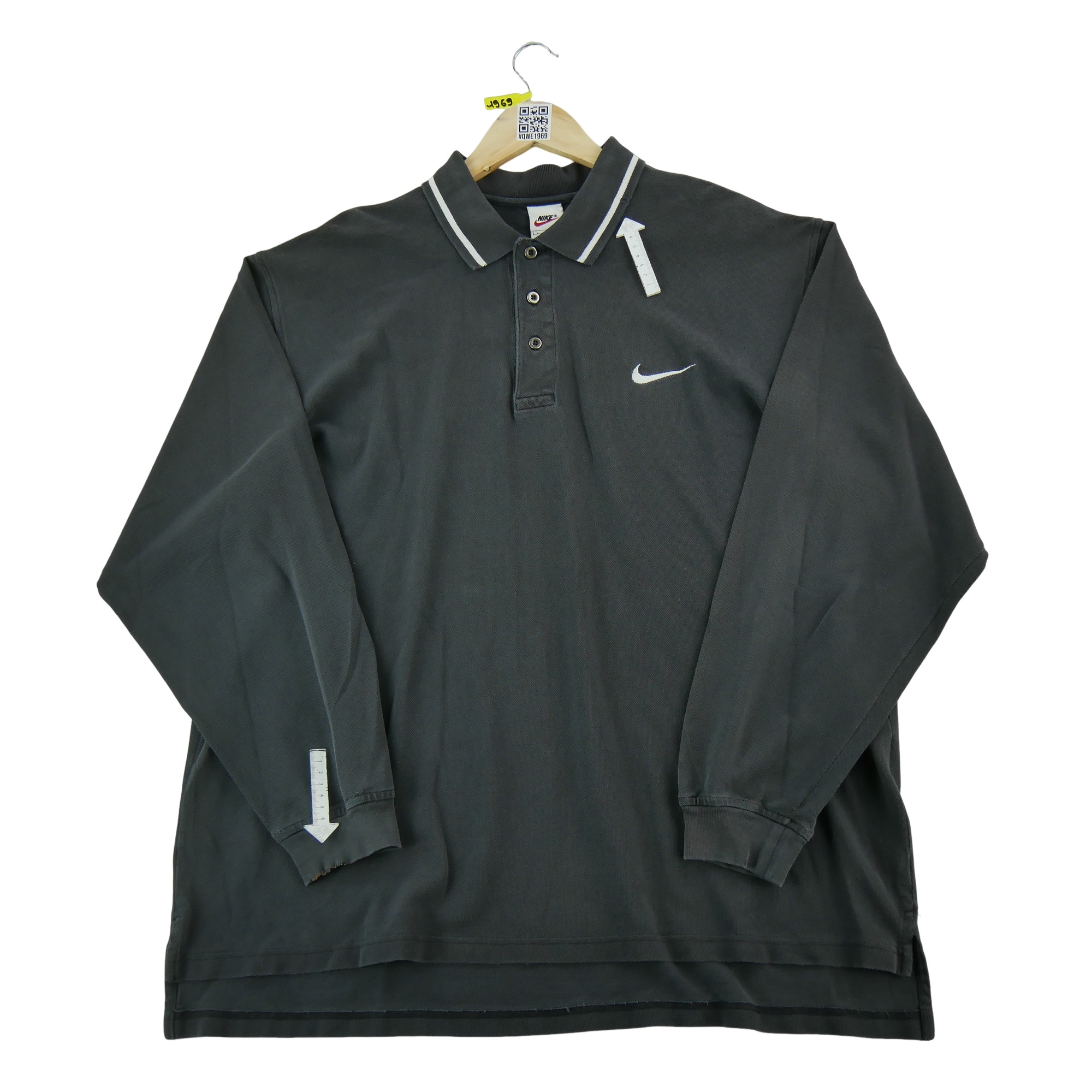 Polo manches longues Homme  Vintage Y2K 4