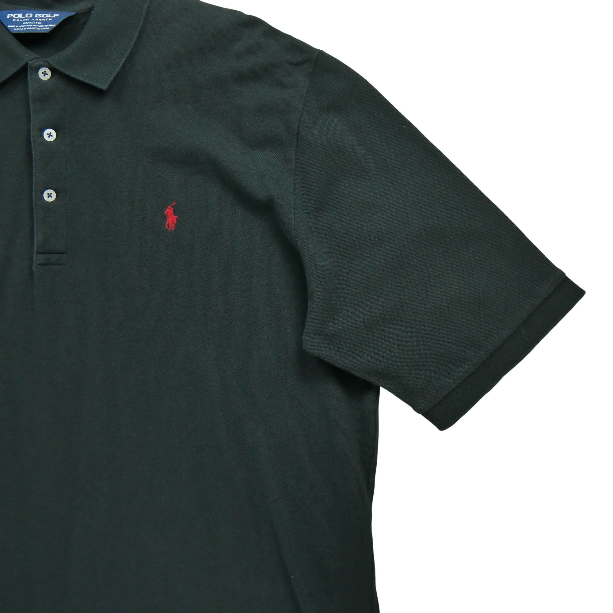 Polo manches courtes Homme  Noir 4