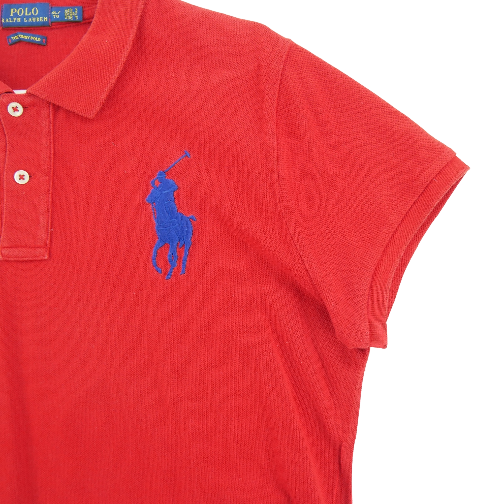 Polo manches courtes Femme  Rouge 5
